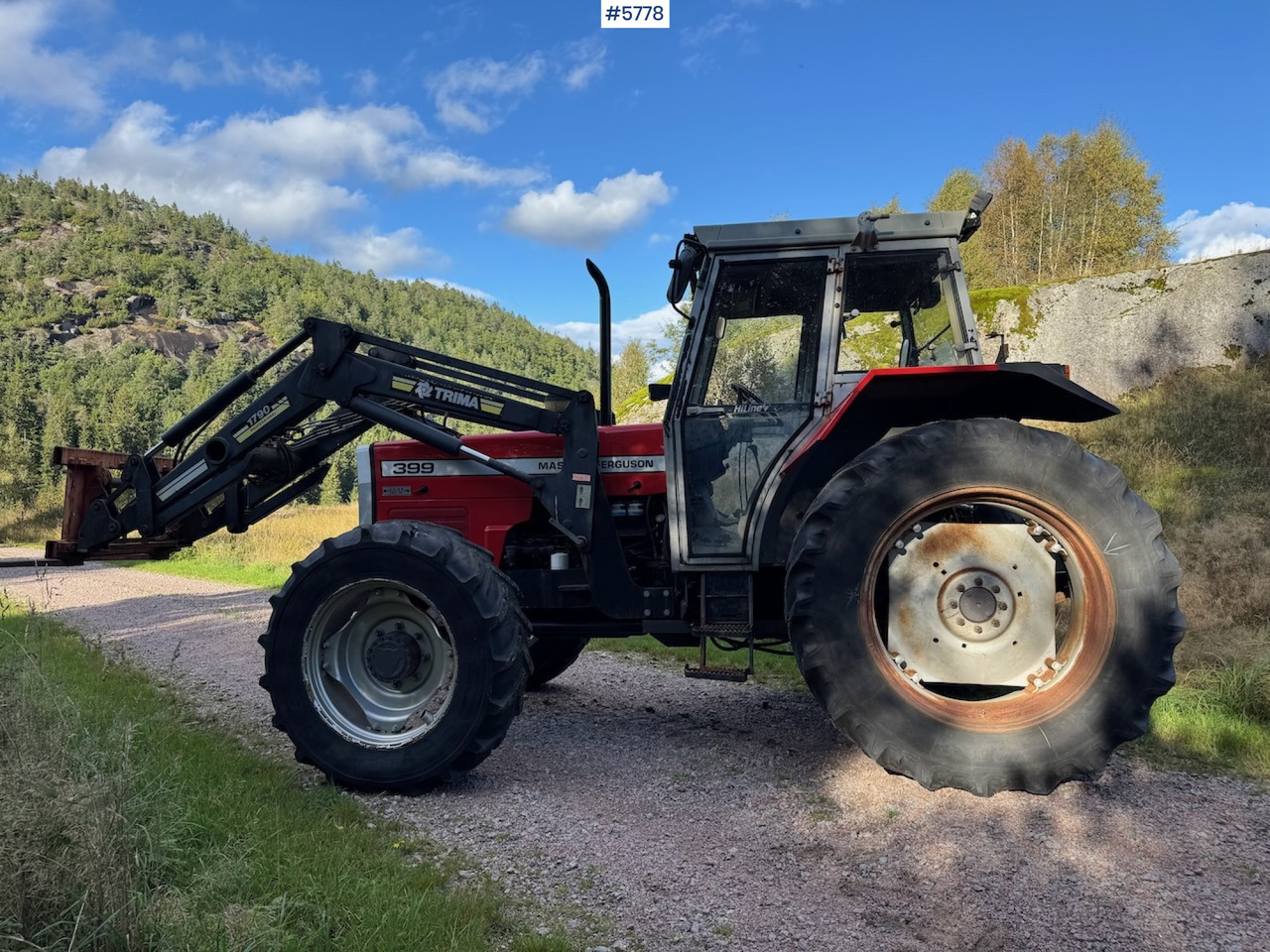 1995 Massey Ferguson 399 w/ front loader. - טרקטור חקלאי: תמונה 5 1995 Massey Ferguson 399 w/ front loader. - טרקטור חקלאי: תמונה 5