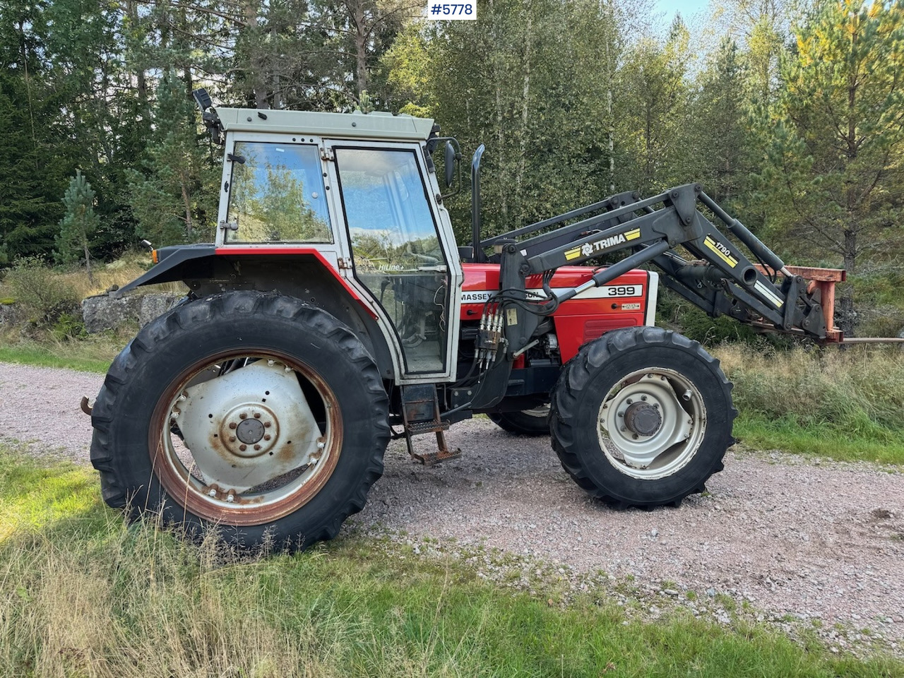 1995 Massey Ferguson 399 w/ front loader. - טרקטור חקלאי: תמונה 2 1995 Massey Ferguson 399 w/ front loader. - טרקטור חקלאי: תמונה 2