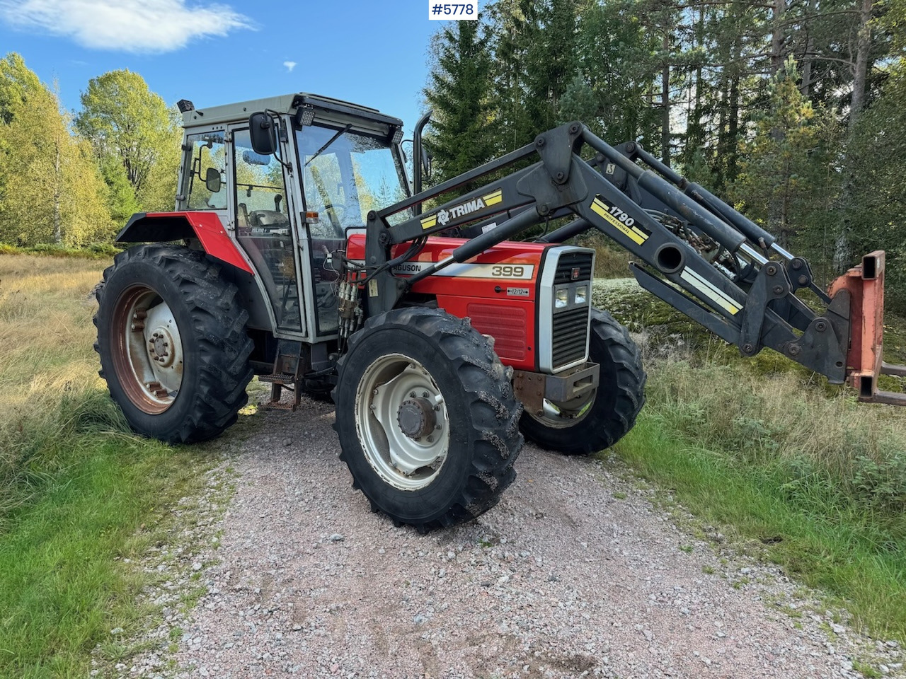 1995 Massey Ferguson 399 w/ front loader. - טרקטור חקלאי: תמונה 1 1995 Massey Ferguson 399 w/ front loader. - טרקטור חקלאי: תמונה 1