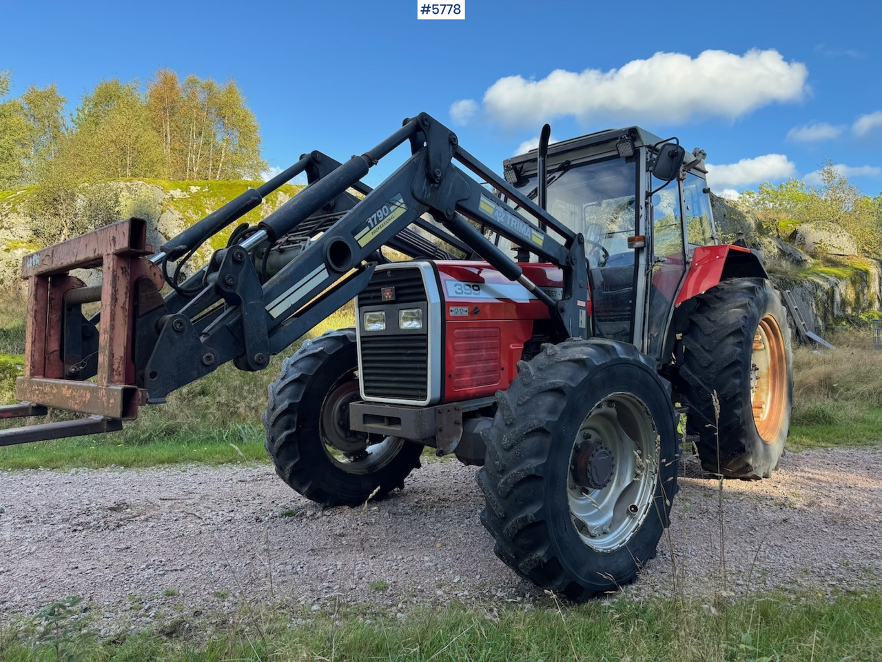 1995 Massey Ferguson 399 w/ front loader. - טרקטור חקלאי: תמונה 4 1995 Massey Ferguson 399 w/ front loader. - טרקטור חקלאי: תמונה 4