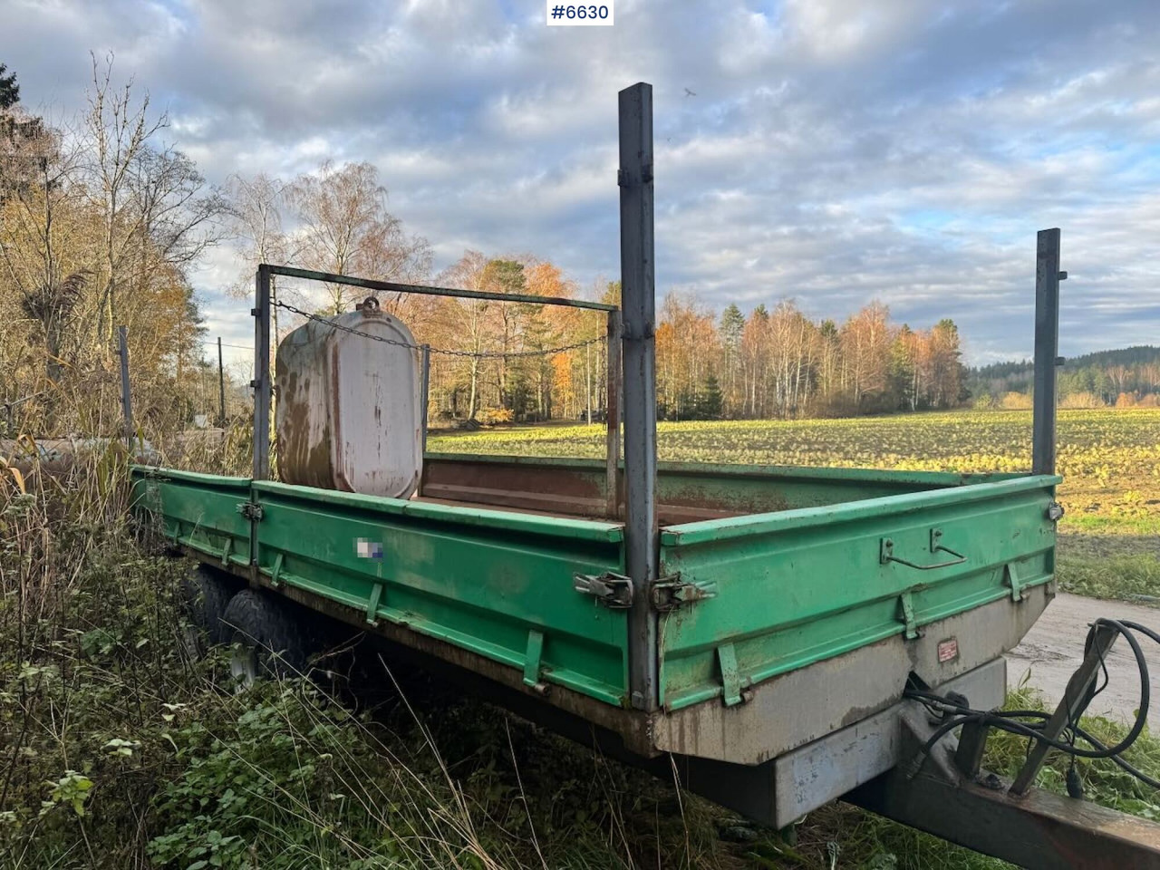 1996 Foss-Eik Tractor trailer - קרון נגרר חקלאי: תמונה 3 1996 Foss-Eik Tractor trailer - קרון נגרר חקלאי: תמונה 3