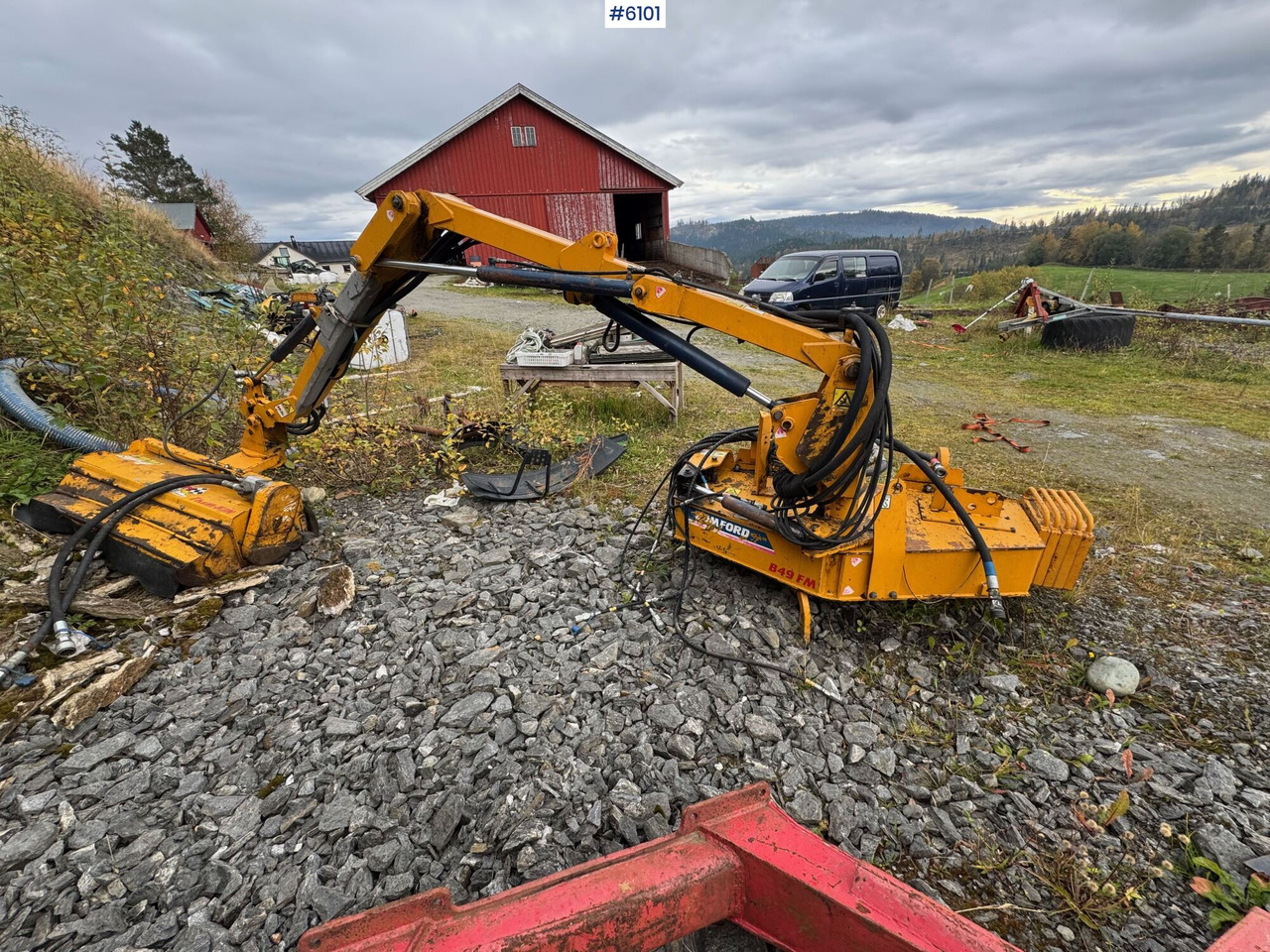 1997 Bomford Turner B49 FM - ציוד עיבוד קרקע: תמונה 2 1997 Bomford Turner B49 FM - ציוד עיבוד קרקע: תמונה 2