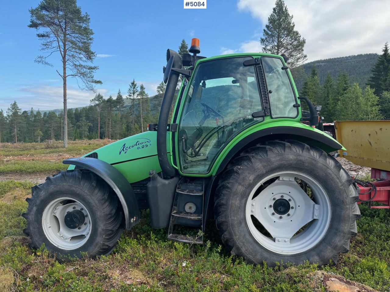 הַחכָּרָה  1997 Deutz-Fahr Agrotron 6.05S 4x4 Ploughing rig 1997 Deutz-Fahr Agrotron 6.05S 4x4 Ploughing rig: תמונה 12