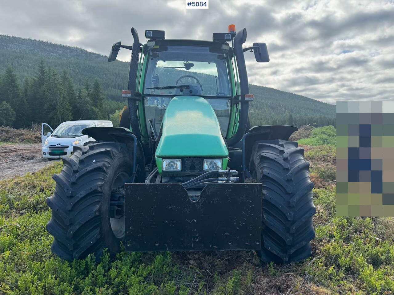 הַחכָּרָה  1997 Deutz-Fahr Agrotron 6.05S 4x4 Ploughing rig 1997 Deutz-Fahr Agrotron 6.05S 4x4 Ploughing rig: תמונה 11