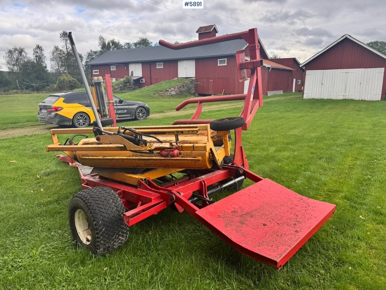 1997 Tellefsdal AW4000 round bale wrapper - ציוד חציר ומספוא: תמונה 5 1997 Tellefsdal AW4000 round bale wrapper - ציוד חציר ומספוא: תמונה 5