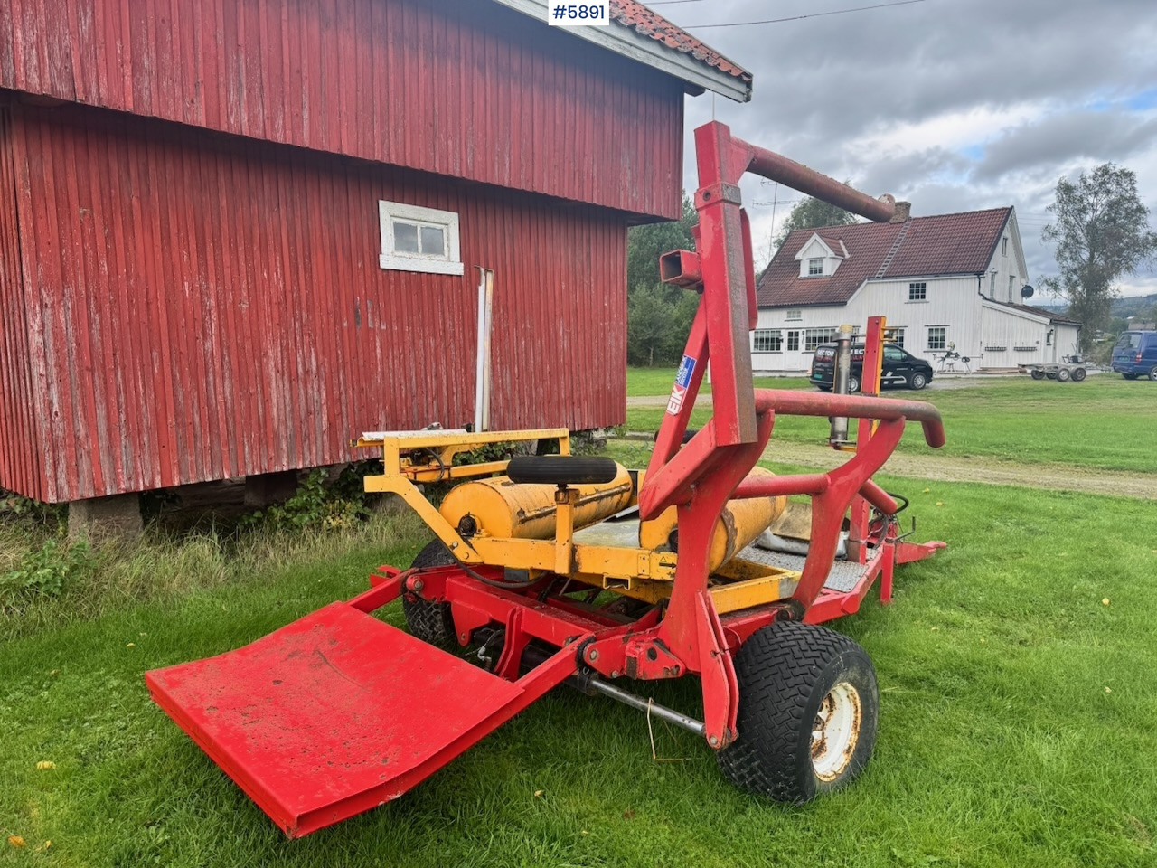 1997 Tellefsdal AW4000 round bale wrapper - ציוד חציר ומספוא: תמונה 4 1997 Tellefsdal AW4000 round bale wrapper - ציוד חציר ומספוא: תמונה 4