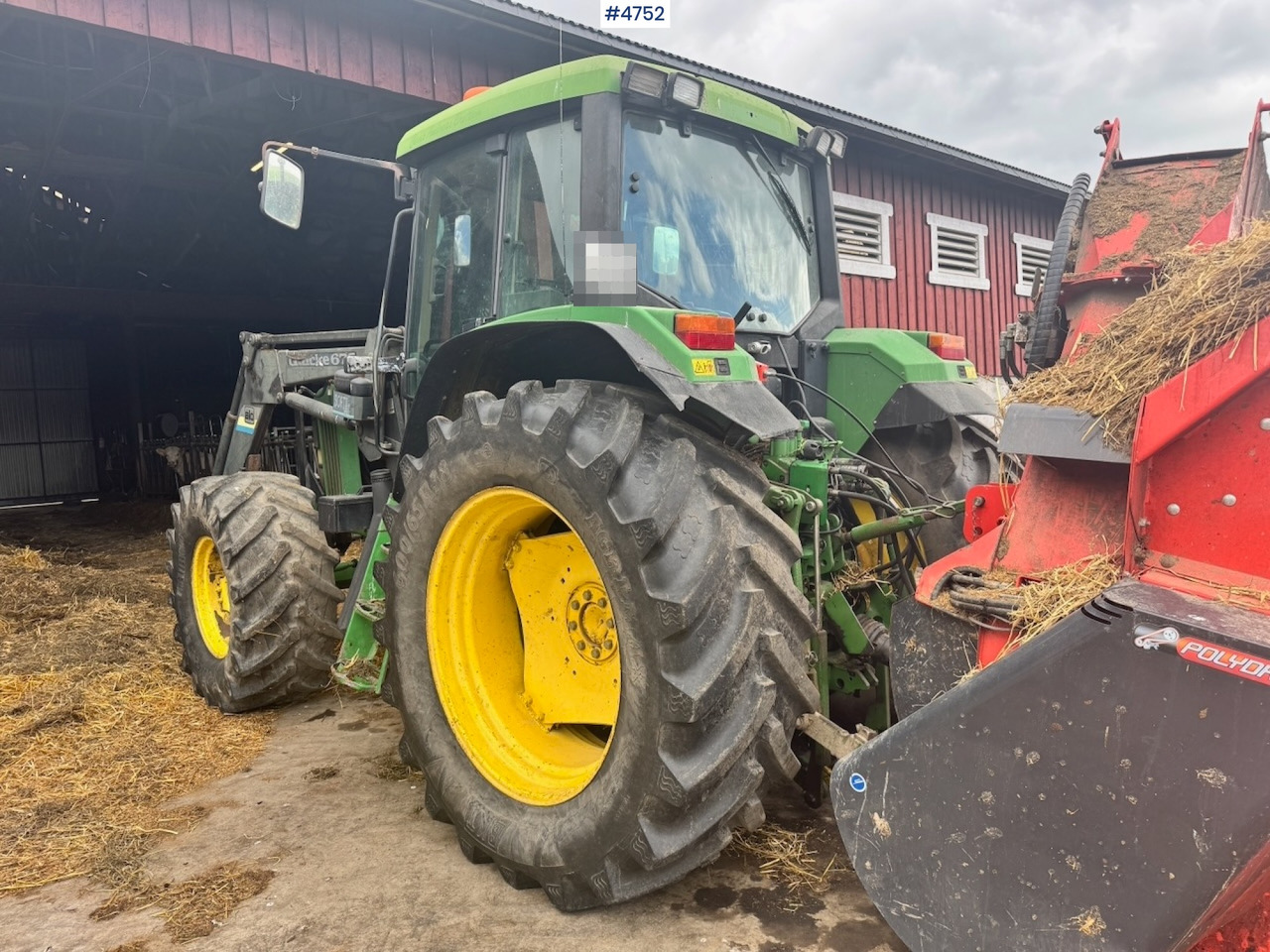 1998 John Deere 6506 4x4 w/ Front loader - טרקטור חקלאי: תמונה 4 1998 John Deere 6506 4x4 w/ Front loader - טרקטור חקלאי: תמונה 4