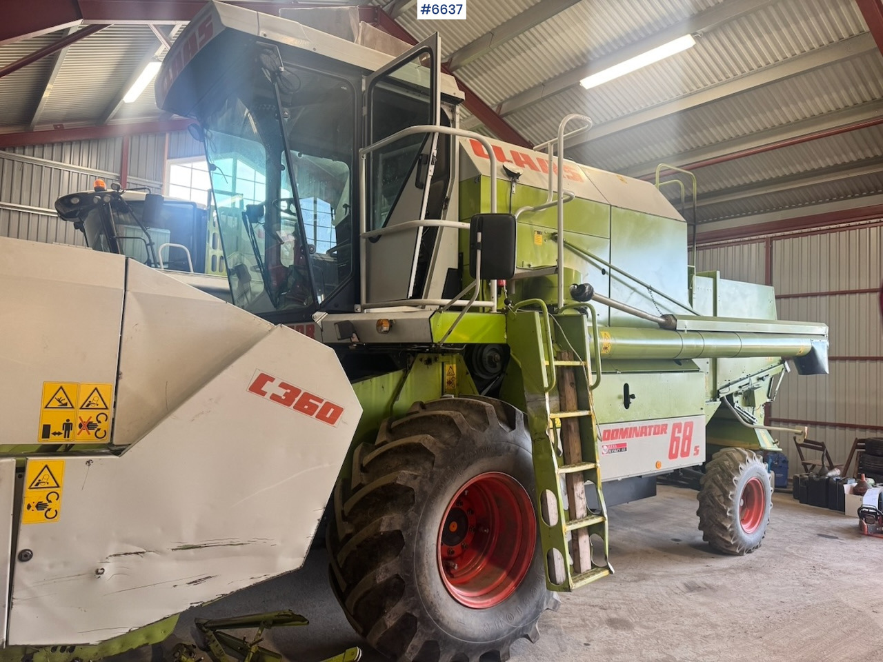1999 Claas Dominator 68 S combine harvester with twin wheels. Well-maintained / Recently upgraded! - מקצרת קומבינה: תמונה 3 1999 Claas Dominator 68 S combine harvester with twin wheels. Well-maintained / Recently upgraded! - מקצרת קומבינה: תמונה 3