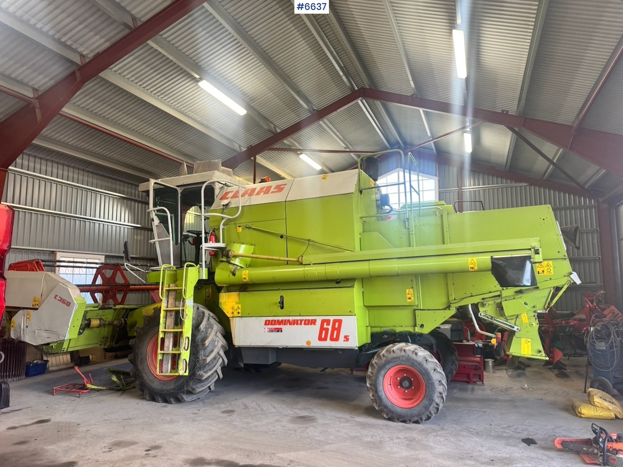 1999 Claas Dominator 68 S combine harvester with twin wheels. Well-maintained / Recently upgraded! - מקצרת קומבינה: תמונה 1 1999 Claas Dominator 68 S combine harvester with twin wheels. Well-maintained / Recently upgraded! - מקצרת קומבינה: תמונה 1