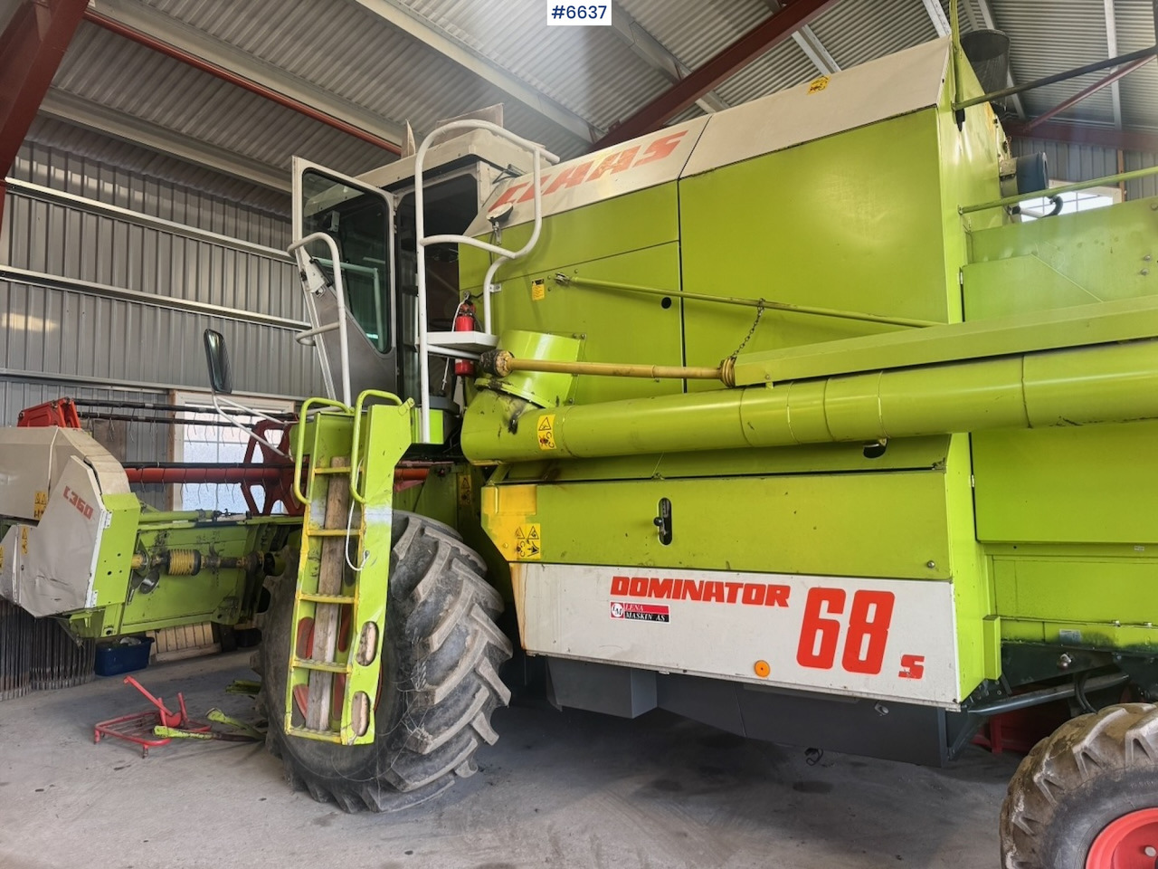 1999 Claas Dominator 68 S combine harvester with twin wheels. Well-maintained / Recently upgraded! - מקצרת קומבינה: תמונה 5 1999 Claas Dominator 68 S combine harvester with twin wheels. Well-maintained / Recently upgraded! - מקצרת קומבינה: תמונה 5