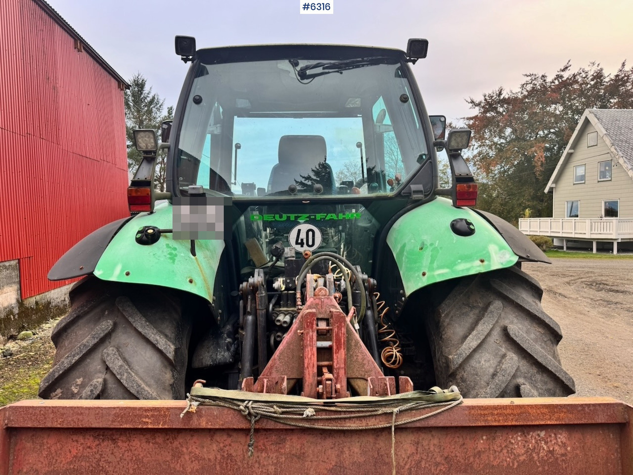 1999 Deutz Agrotron 150 w/ bucket and Front loader from 2020. - טרקטור חקלאי: תמונה 5 1999 Deutz Agrotron 150 w/ bucket and Front loader from 2020. - טרקטור חקלאי: תמונה 5