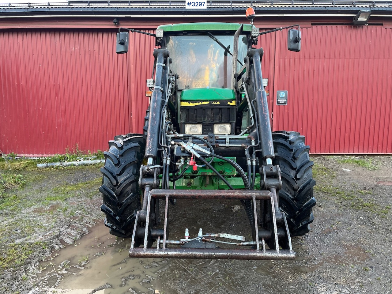 1999 John Deere 6210 SE with Front Loader - טרקטור חקלאי: תמונה 3 1999 John Deere 6210 SE with Front Loader - טרקטור חקלאי: תמונה 3