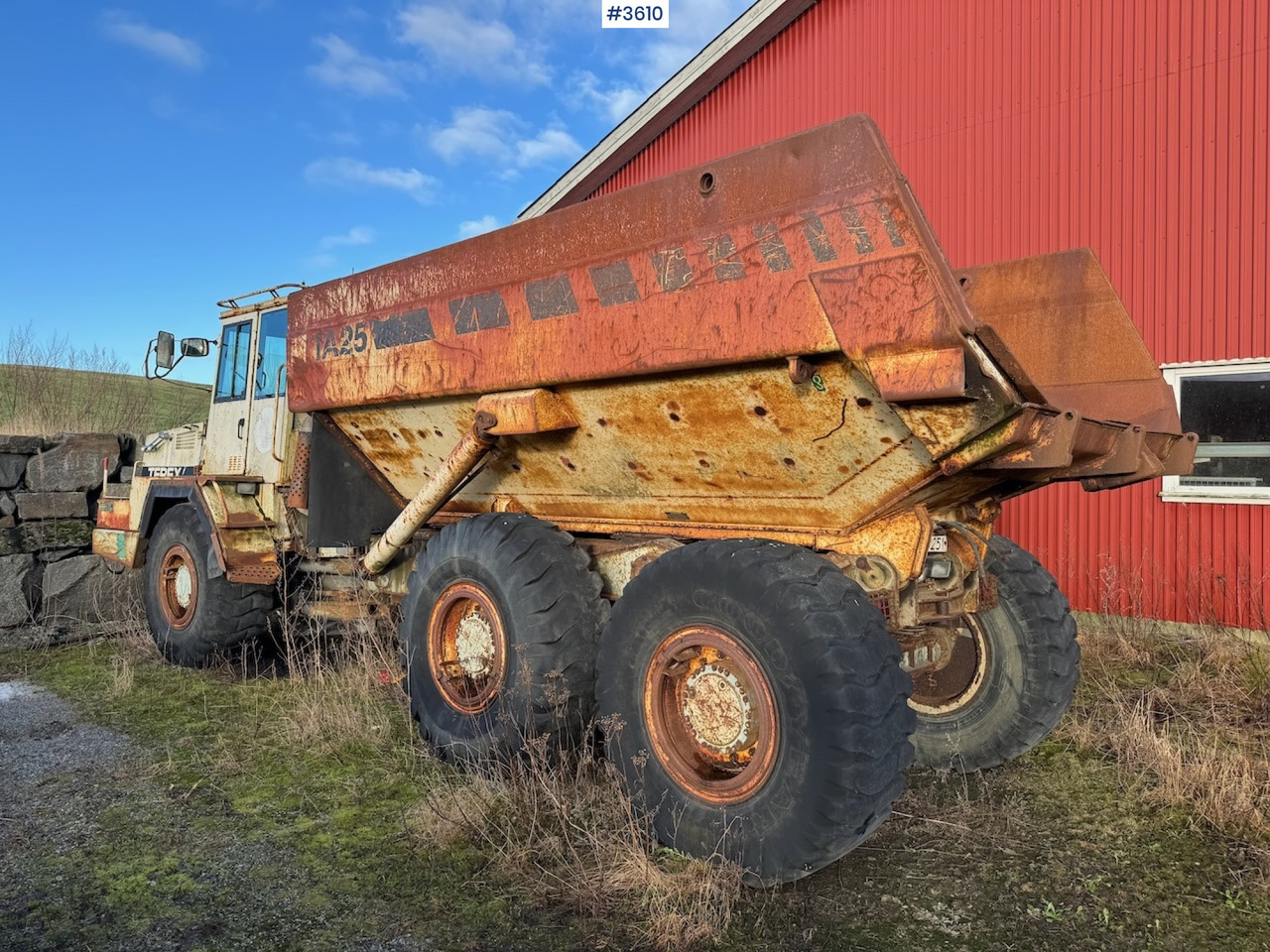 1999 Terex TA25 Dumper m/ lite timer. - מסיר פסולת מפרקי: תמונה 4 1999 Terex TA25 Dumper m/ lite timer. - מסיר פסולת מפרקי: תמונה 4