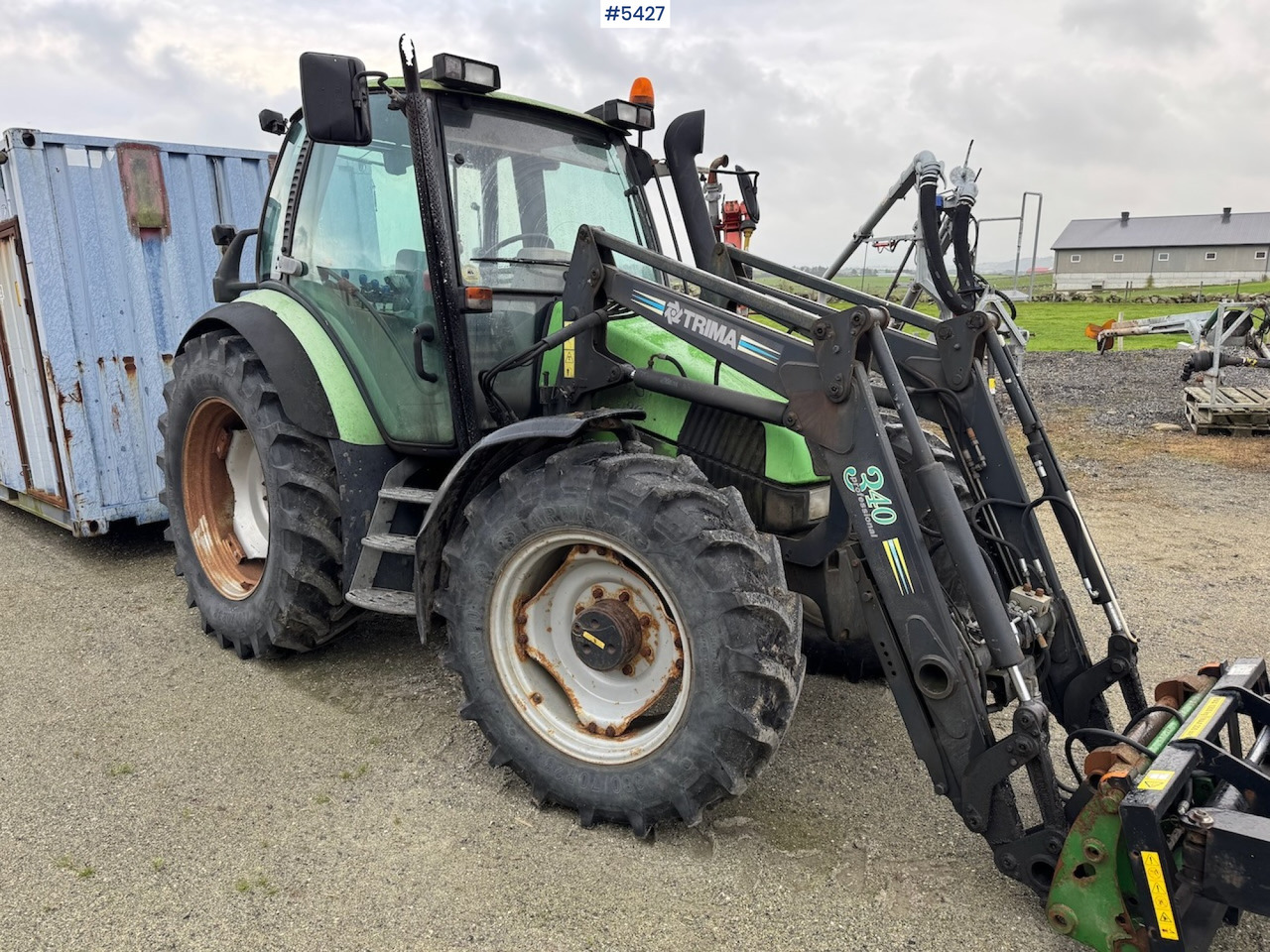 2001 Deutz Fahr Agrotron 90 w/front loader. - טרקטור חקלאי: תמונה 4 2001 Deutz Fahr Agrotron 90 w/front loader. - טרקטור חקלאי: תמונה 4