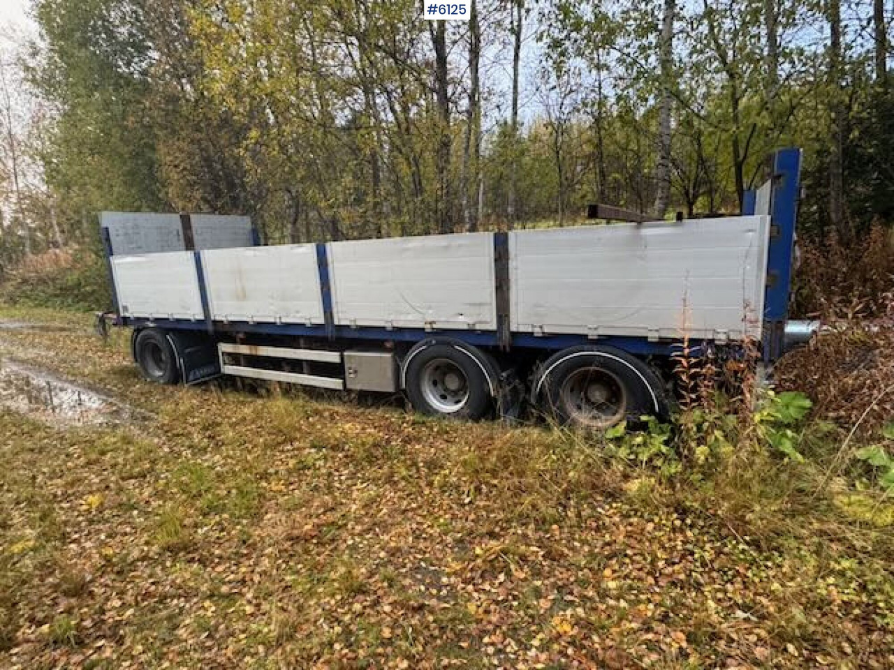 2001 Istrail 3 axle flatbed trailer - קרון נגרר עם מטען נמוך: תמונה 4 2001 Istrail 3 axle flatbed trailer - קרון נגרר עם מטען נמוך: תמונה 4