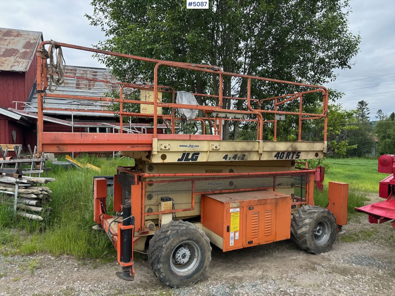2002 JLG 40 RTS Scissor Lift - פלטפורמה אווירית: תמונה 3 2002 JLG 40 RTS Scissor Lift - פלטפורמה אווירית: תמונה 3