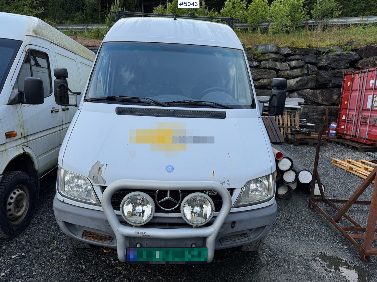 2003 Mercedes-Benz 313 CDI Sprinter 4x4. - כלי רכב מסחרי עם לוח: תמונה 2 2003 Mercedes-Benz 313 CDI Sprinter 4x4. - כלי רכב מסחרי עם לוח: תמונה 2