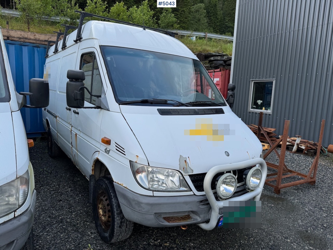 2003 Mercedes-Benz 313 CDI Sprinter 4x4. - כלי רכב מסחרי עם לוח: תמונה 3 2003 Mercedes-Benz 313 CDI Sprinter 4x4. - כלי רכב מסחרי עם לוח: תמונה 3