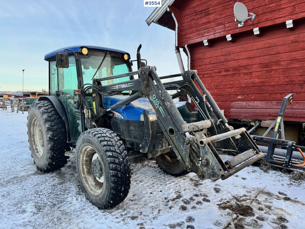 2003 New Holland TN75D 4x4 w/ Front Loader. 4000 hours! - טרקטור חקלאי: תמונה 3 2003 New Holland TN75D 4x4 w/ Front Loader. 4000 hours! - טרקטור חקלאי: תמונה 3