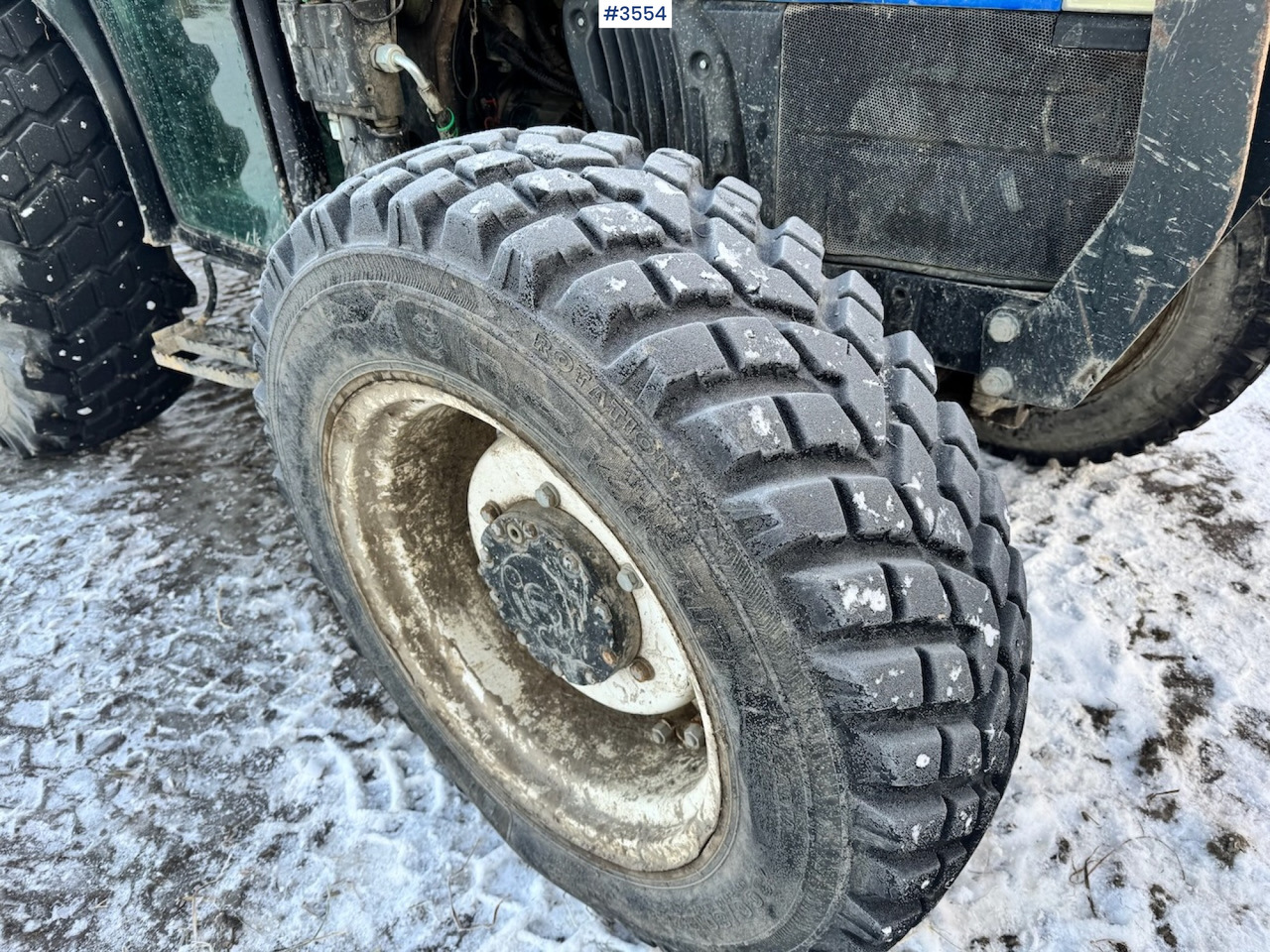 טרקטור חקלאי 2003 New Holland TN75D 4x4 w/ Front Loader. 4000 hours!: תמונה 11