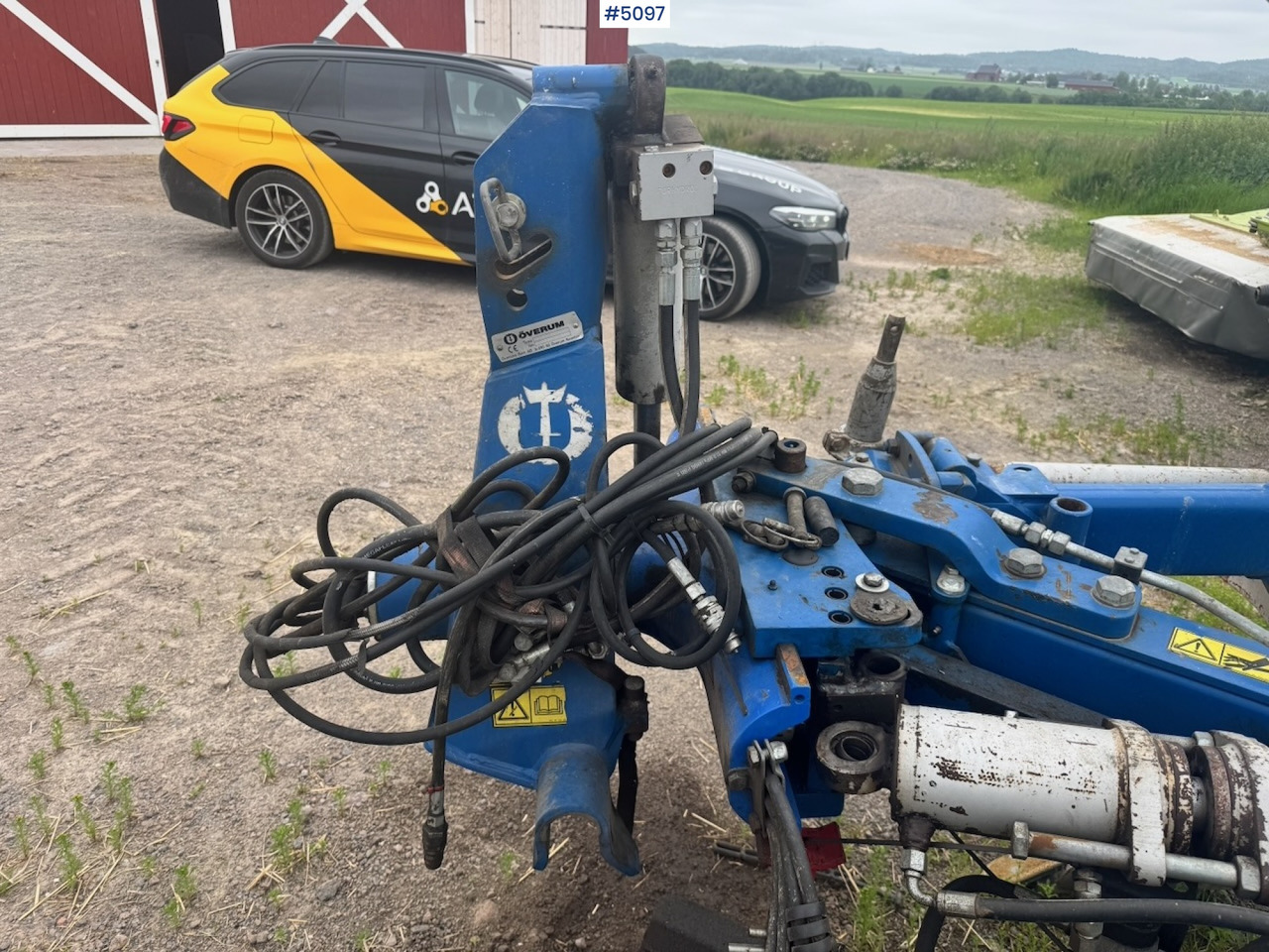 2003 Øverum VF CX5875 5-furrow reversible plough - ציוד עיבוד קרקע: תמונה 5 2003 Øverum VF CX5875 5-furrow reversible plough - ציוד עיבוד קרקע: תמונה 5