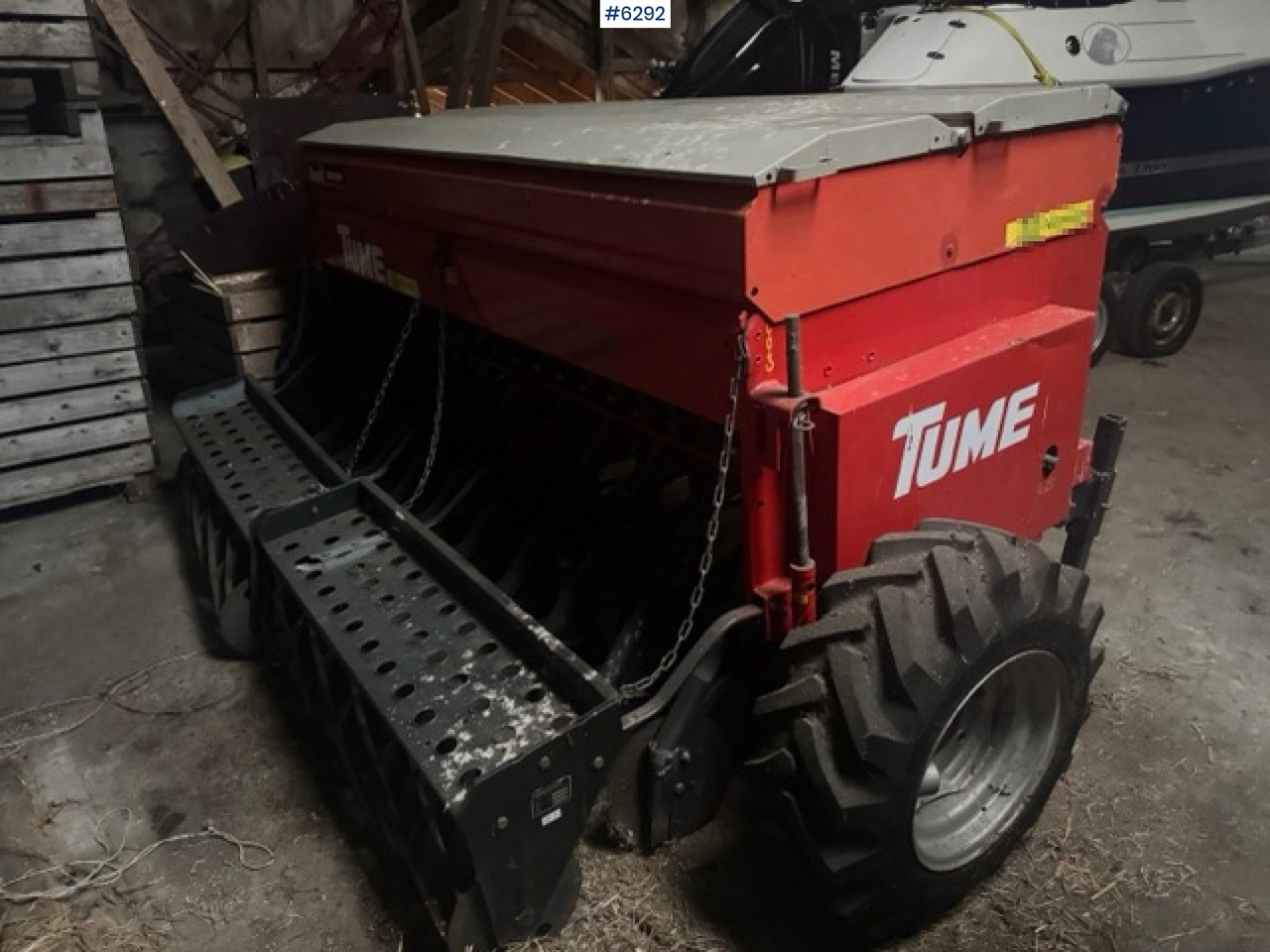 2003 Tume KL 2500 Combination Seed Drill - מקדחת זריעה משולבת: תמונה 4 2003 Tume KL 2500 Combination Seed Drill - מקדחת זריעה משולבת: תמונה 4