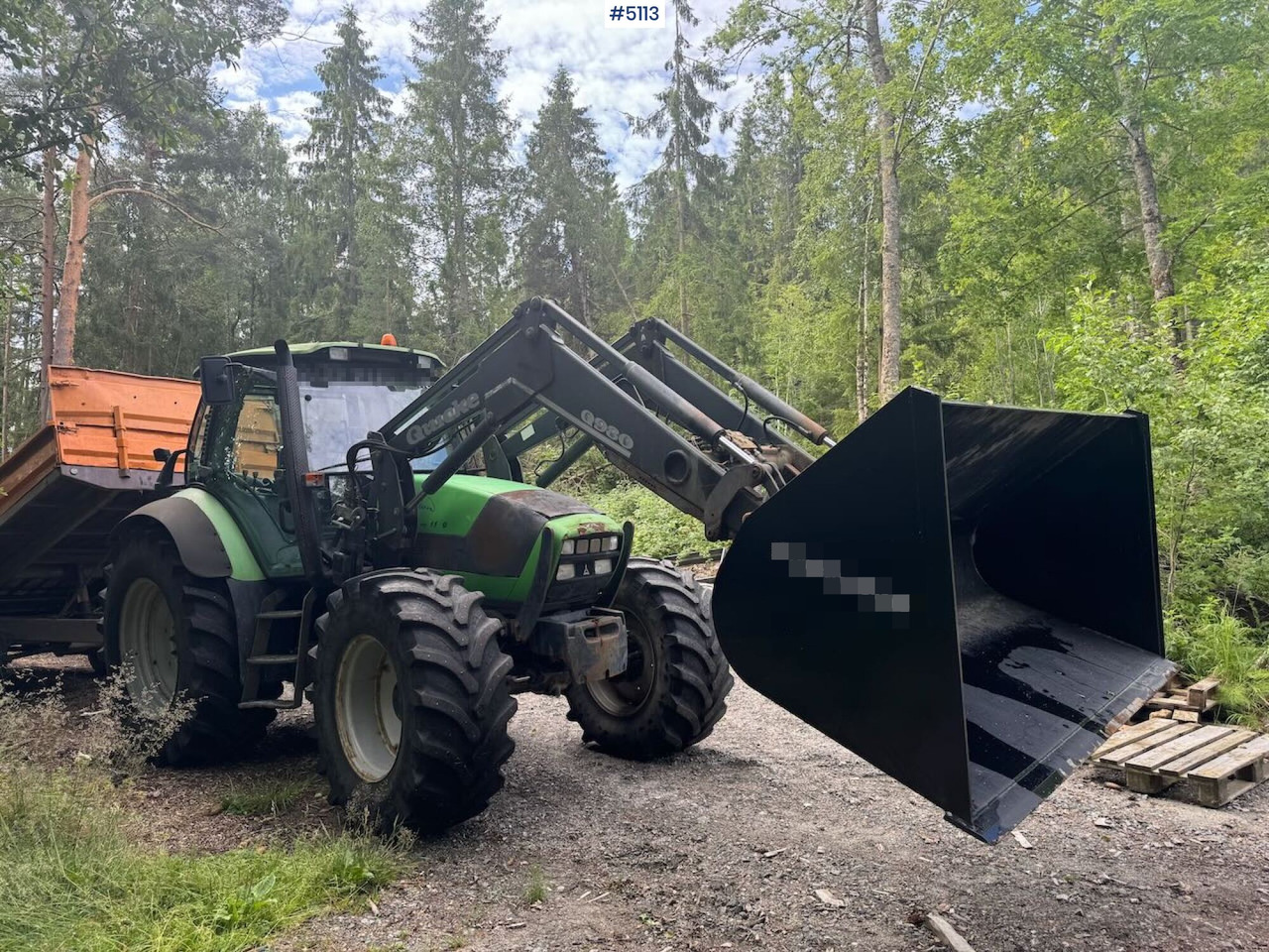 2004 Deutz-Fahr Agrotron TTV 1130 w/ front loader - טרקטור חקלאי: תמונה 4 2004 Deutz-Fahr Agrotron TTV 1130 w/ front loader - טרקטור חקלאי: תמונה 4