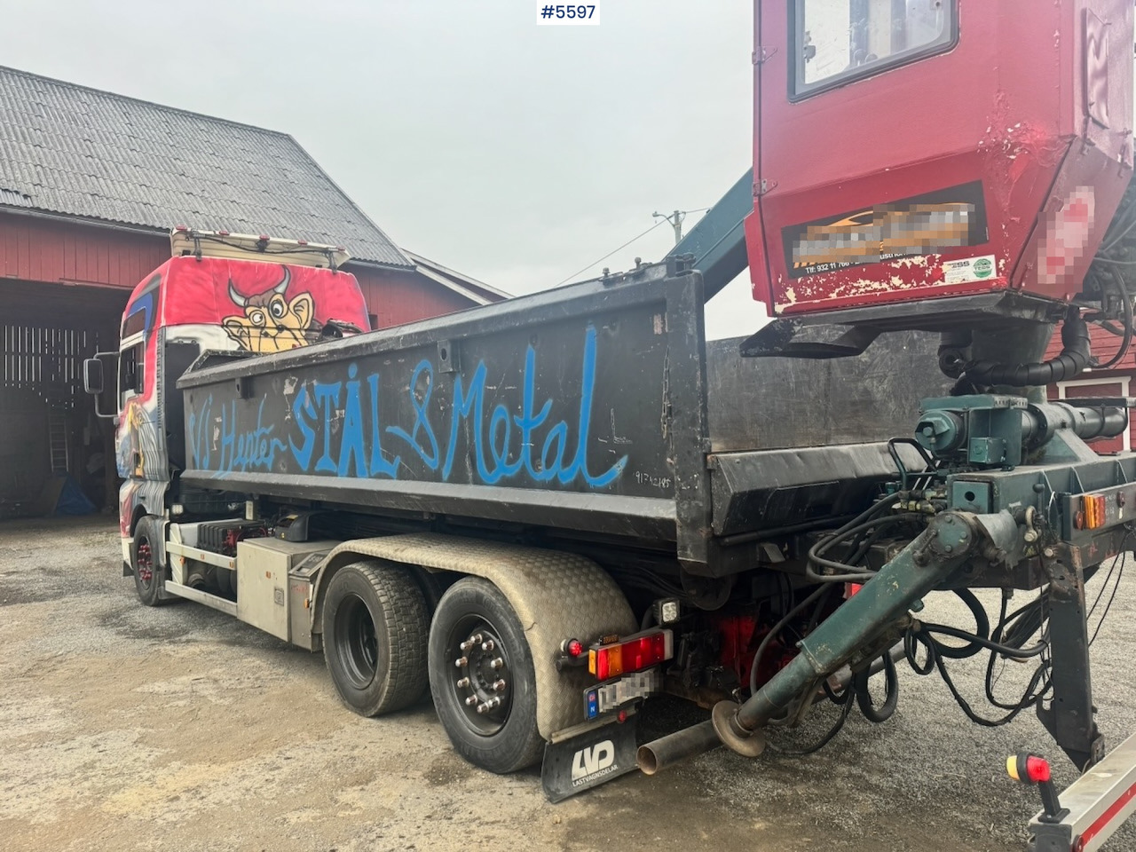 משאית הרמת וו 2004 MAN TGA 26.480 6x2 Hook Lift Truck: תמונה 8