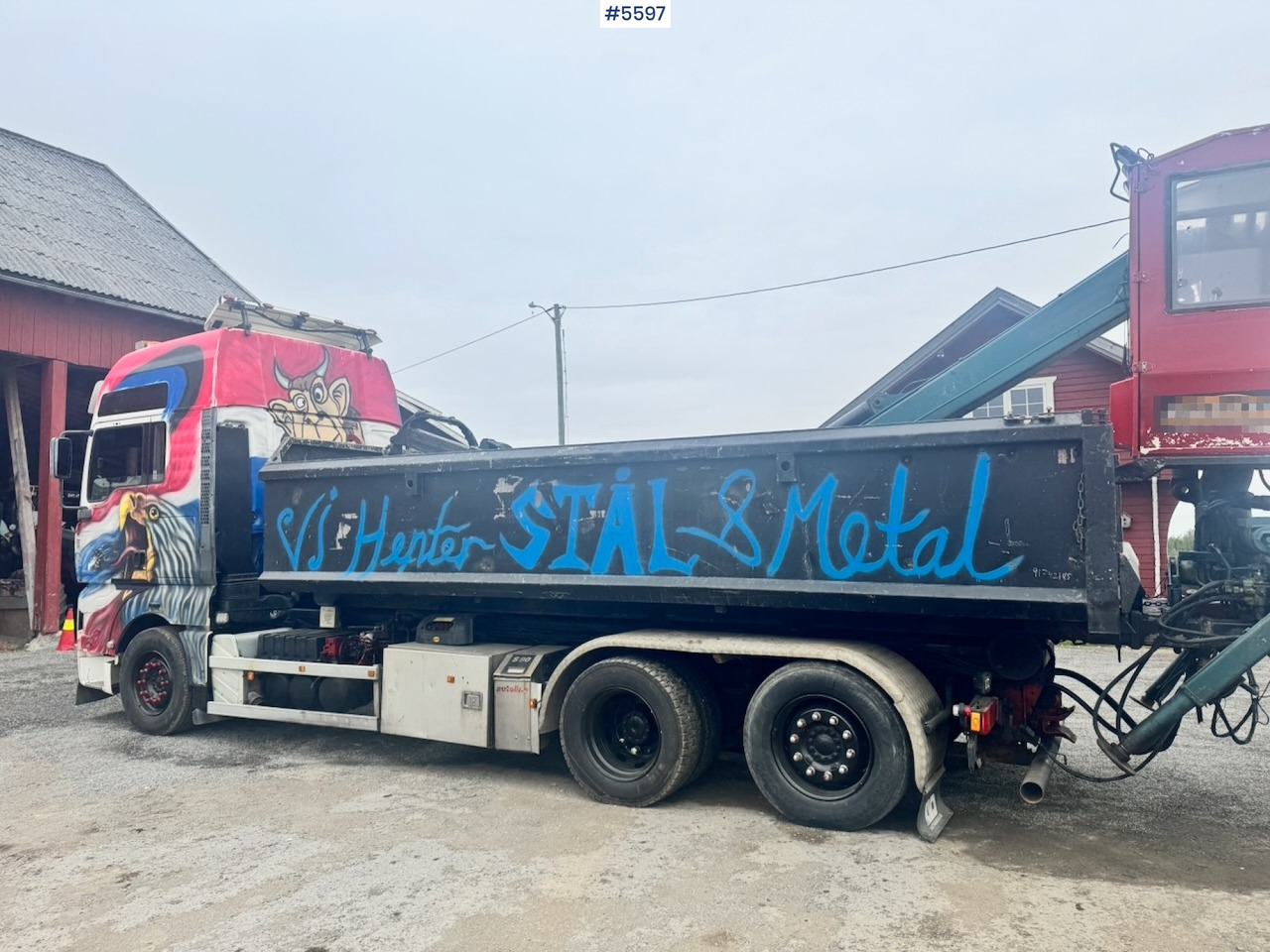 משאית הרמת וו 2004 MAN TGA 26.480 6x2 Hook Lift Truck: תמונה 7