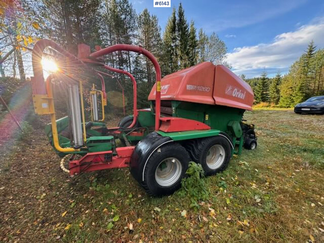 2004 Orkel 1260 combination baler-wrapper - ציוד חציר ומספוא: תמונה 3 2004 Orkel 1260 combination baler-wrapper - ציוד חציר ומספוא: תמונה 3