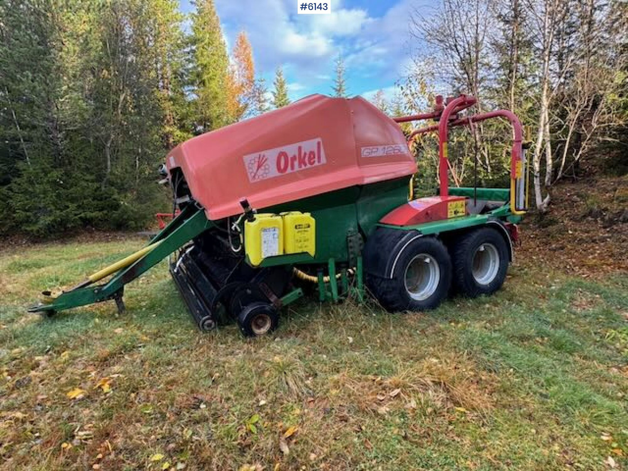 2004 Orkel 1260 combination baler-wrapper - ציוד חציר ומספוא: תמונה 5 2004 Orkel 1260 combination baler-wrapper - ציוד חציר ומספוא: תמונה 5