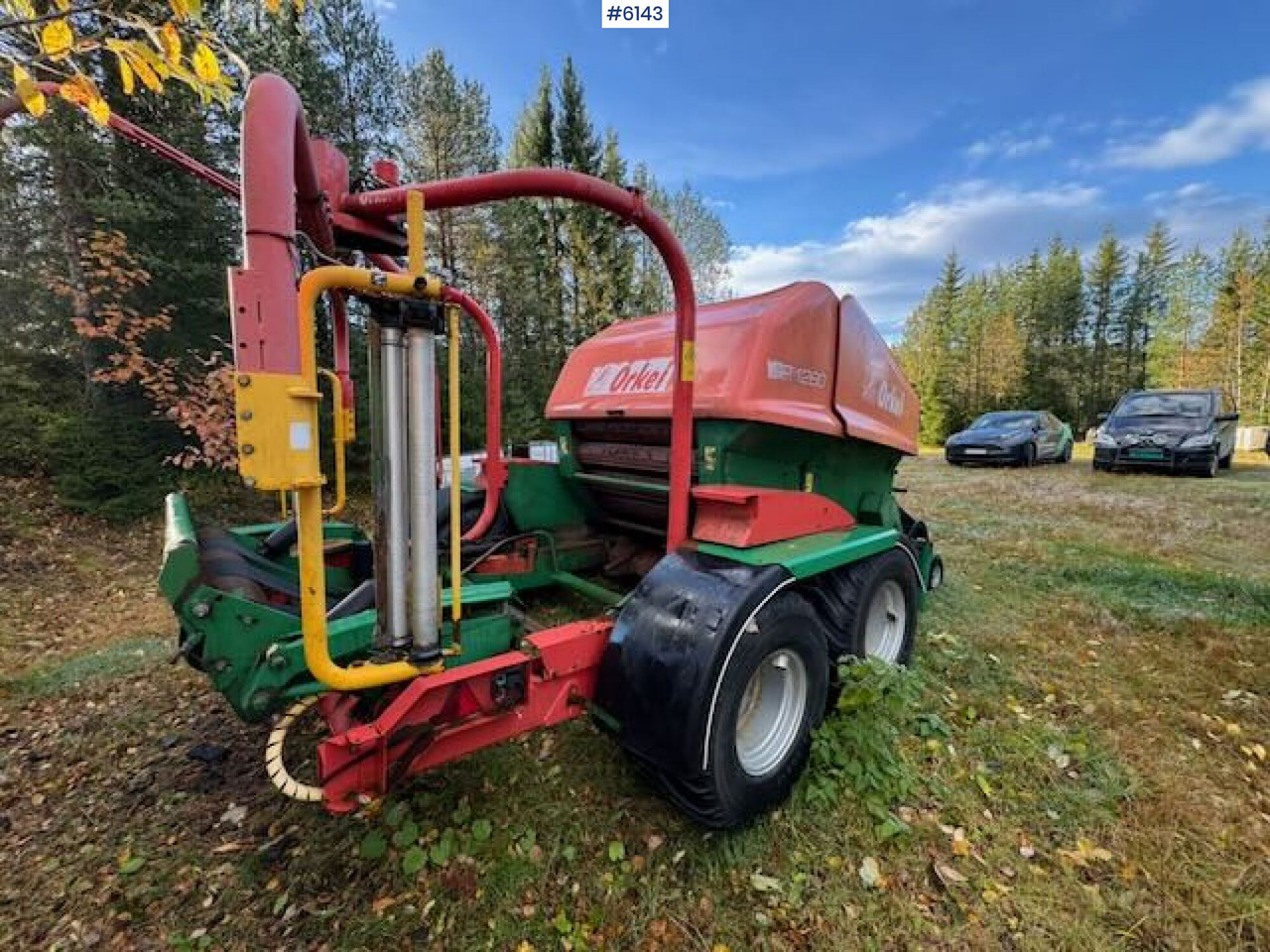 2004 Orkel 1260 combination baler-wrapper - ציוד חציר ומספוא: תמונה 4 2004 Orkel 1260 combination baler-wrapper - ציוד חציר ומספוא: תמונה 4