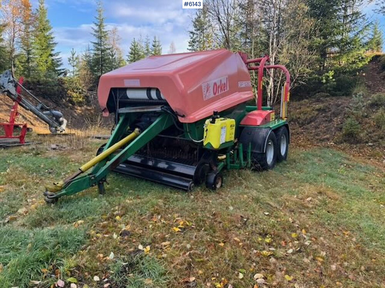 2004 Orkel 1260 combination baler-wrapper - ציוד חציר ומספוא: תמונה 1 2004 Orkel 1260 combination baler-wrapper - ציוד חציר ומספוא: תמונה 1