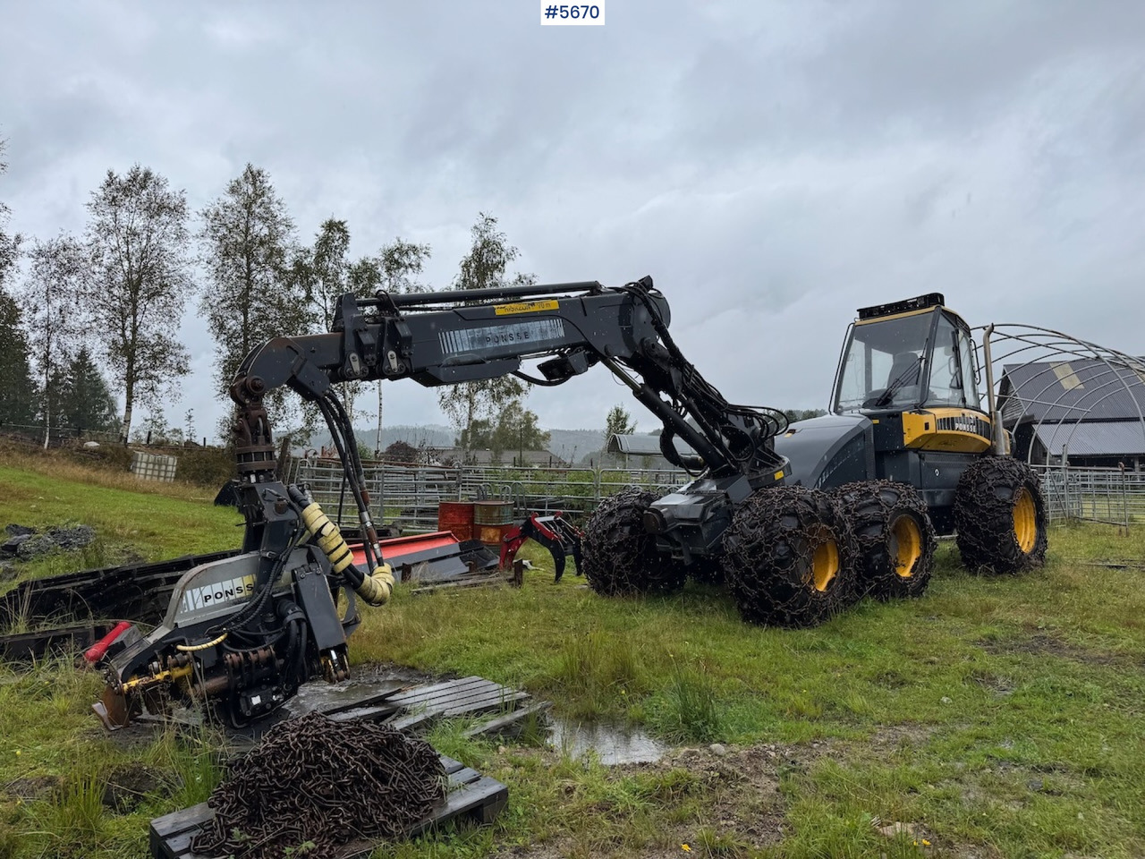 2004 Ponsse Ergo - מקצרת יערות: תמונה 1 2004 Ponsse Ergo - מקצרת יערות: תמונה 1