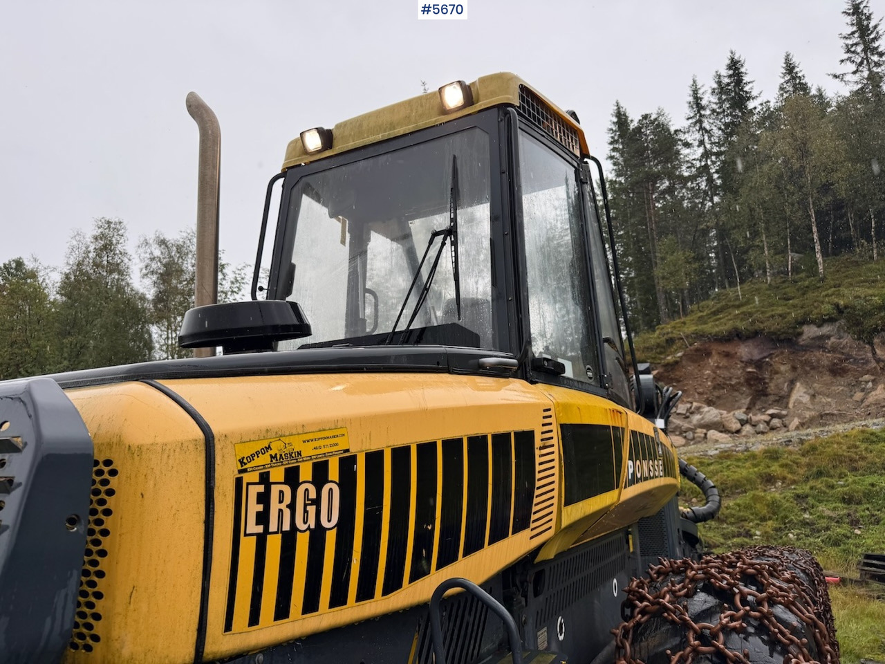 2004 Ponsse Ergo - מקצרת יערות: תמונה 5 2004 Ponsse Ergo - מקצרת יערות: תמונה 5