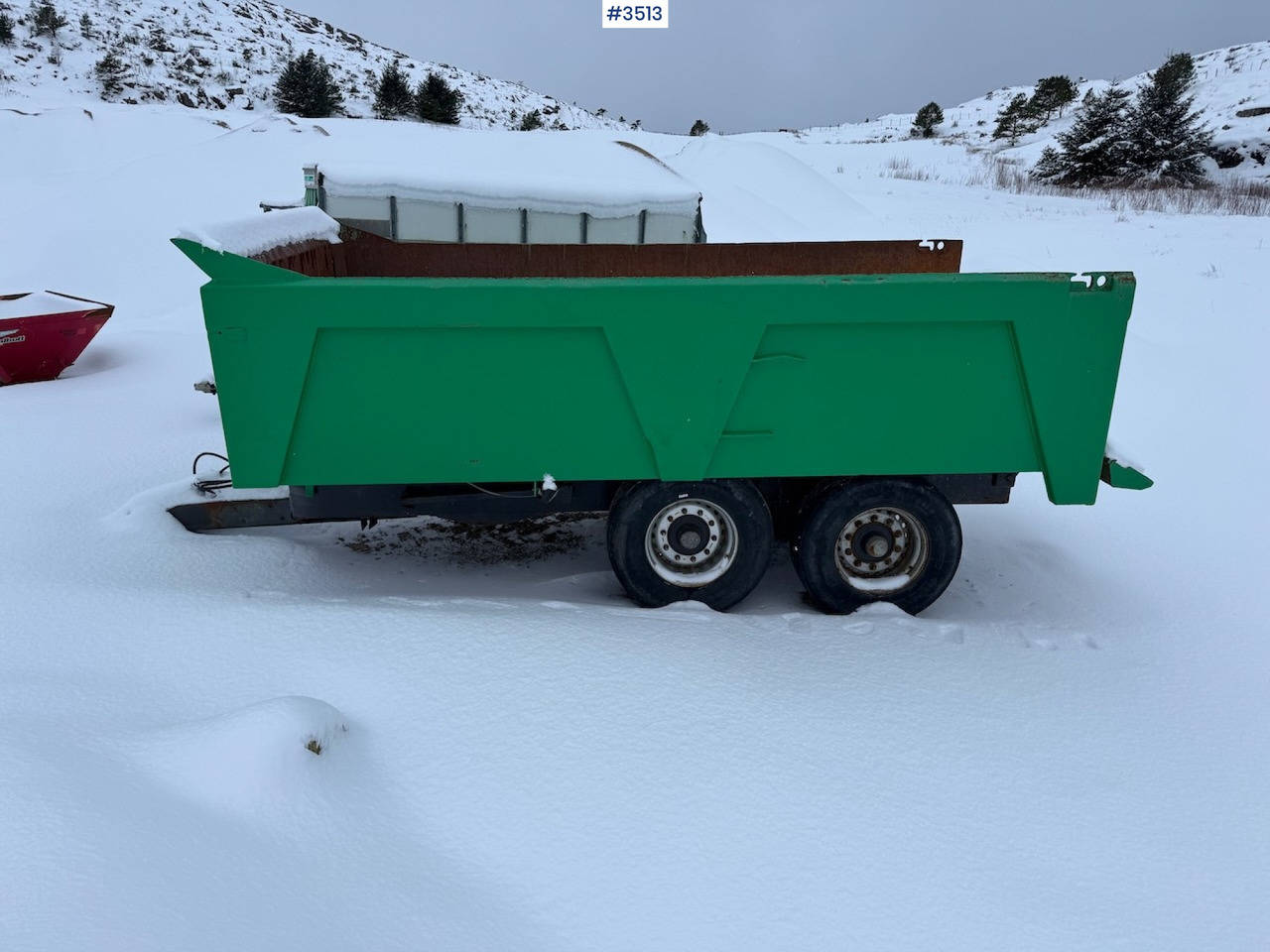 2005 Foss Eik 5 150 dump trailer - קרון נגרר חקלאי: תמונה 1 2005 Foss Eik 5 150 dump trailer - קרון נגרר חקלאי: תמונה 1