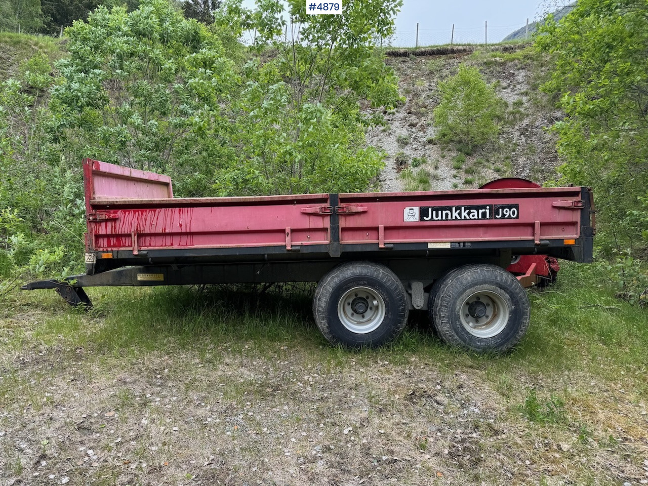 2005 Junkkari J90 - קרון נגרר חקלאי: תמונה 2 2005 Junkkari J90 - קרון נגרר חקלאי: תמונה 2