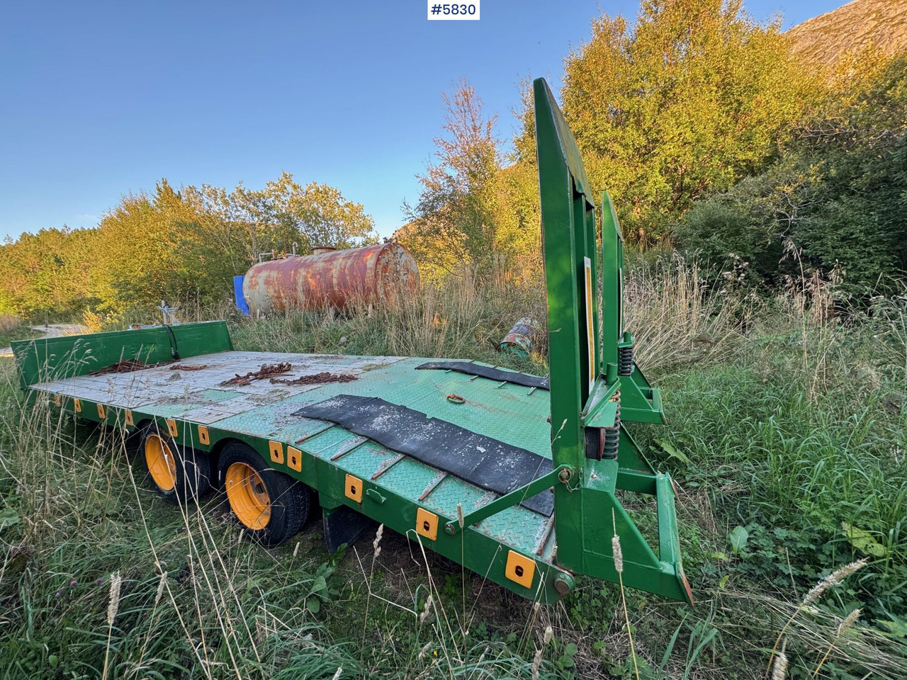 2005 Kane machine trailer - קרון נגרר עם מטען נמוך: תמונה 4 2005 Kane machine trailer - קרון נגרר עם מטען נמוך: תמונה 4