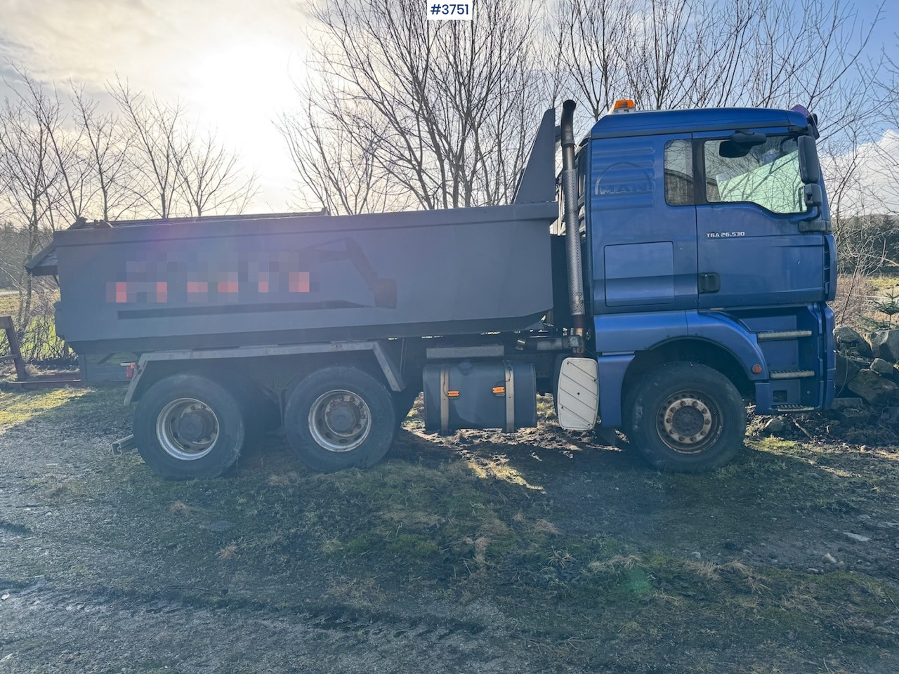 2005 MAN TGA 26.530 6x4 Tipper truck - מזהיר: תמונה 3 2005 MAN TGA 26.530 6x4 Tipper truck - מזהיר: תמונה 3