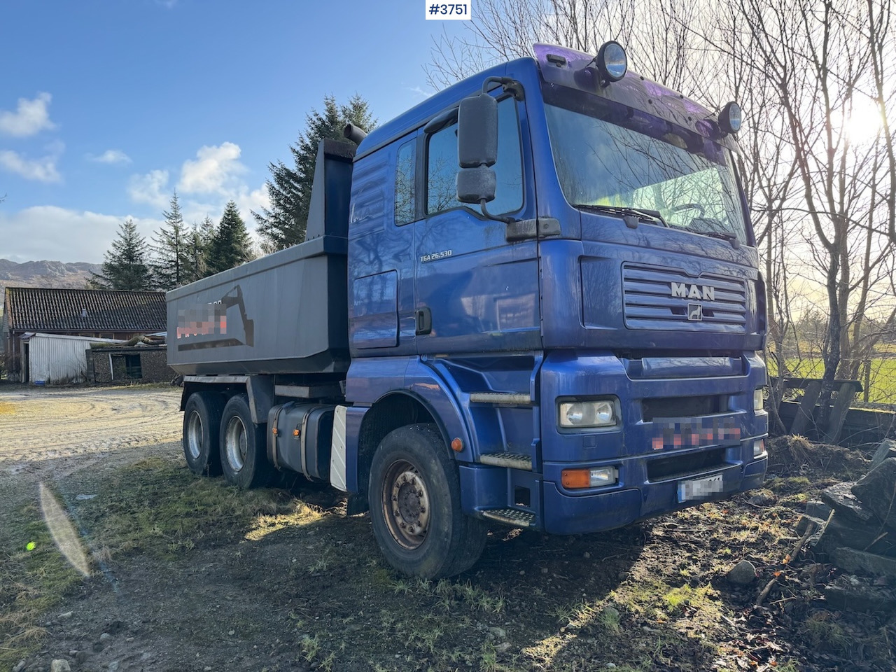 2005 MAN TGA 26.530 6x4 Tipper truck - מזהיר: תמונה 2 2005 MAN TGA 26.530 6x4 Tipper truck - מזהיר: תמונה 2