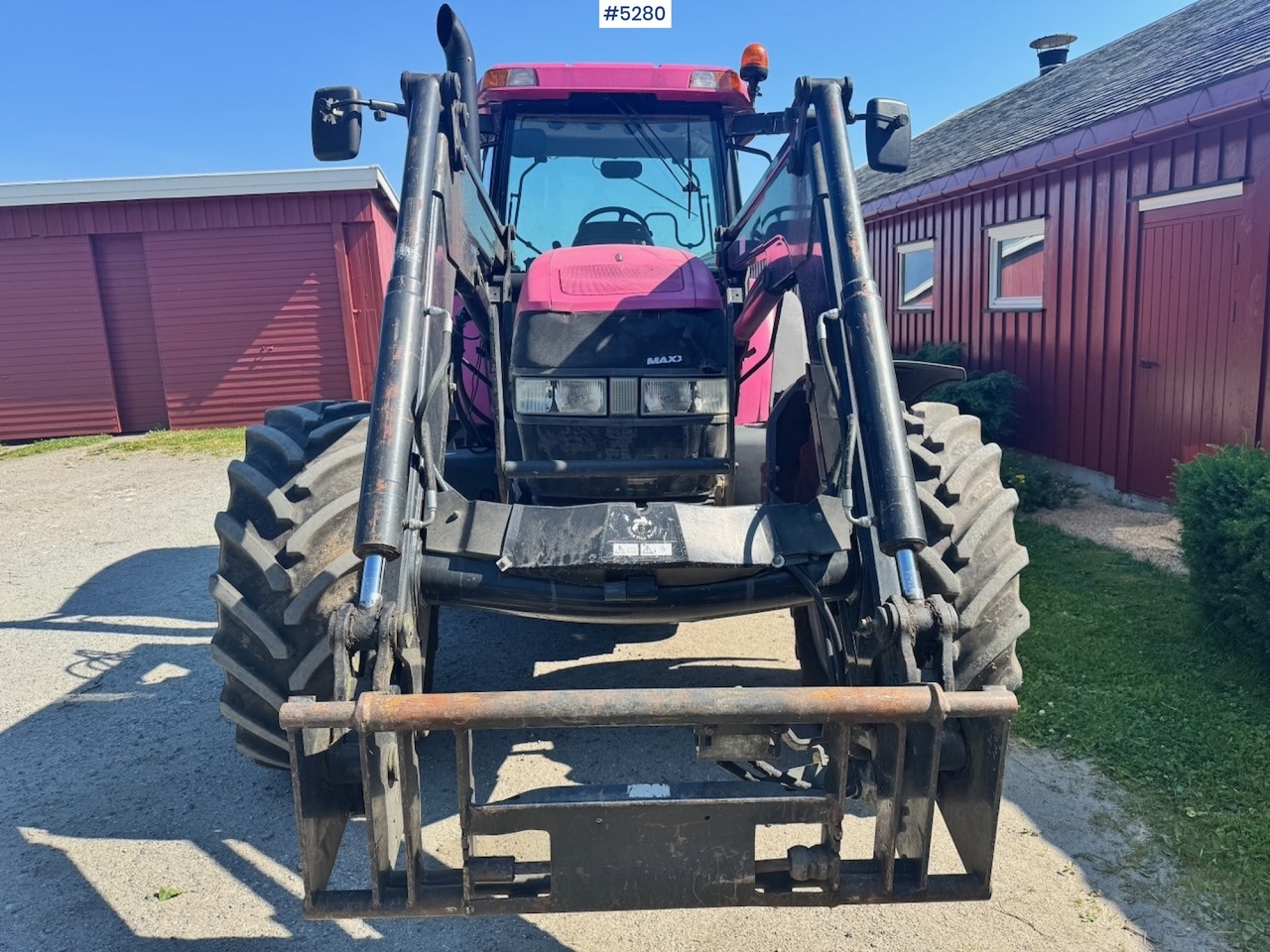 2006 Case MXM120 4x4 with front loader - טרקטור חקלאי: תמונה 5 2006 Case MXM120 4x4 with front loader - טרקטור חקלאי: תמונה 5