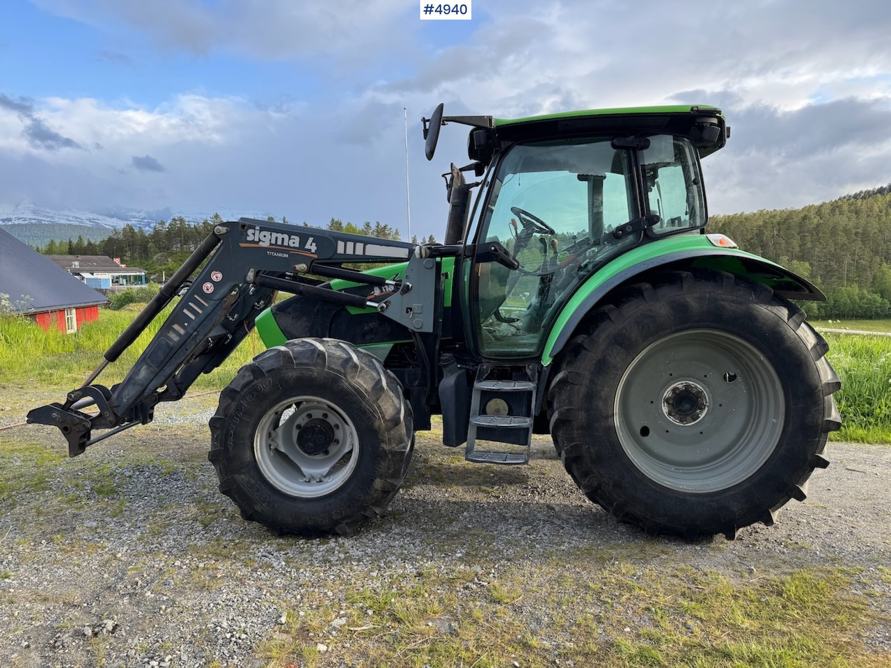 2006 Deutz-Fahr Agrotron K90 w/front loader. - טרקטור חקלאי: תמונה 3 2006 Deutz-Fahr Agrotron K90 w/front loader. - טרקטור חקלאי: תמונה 3