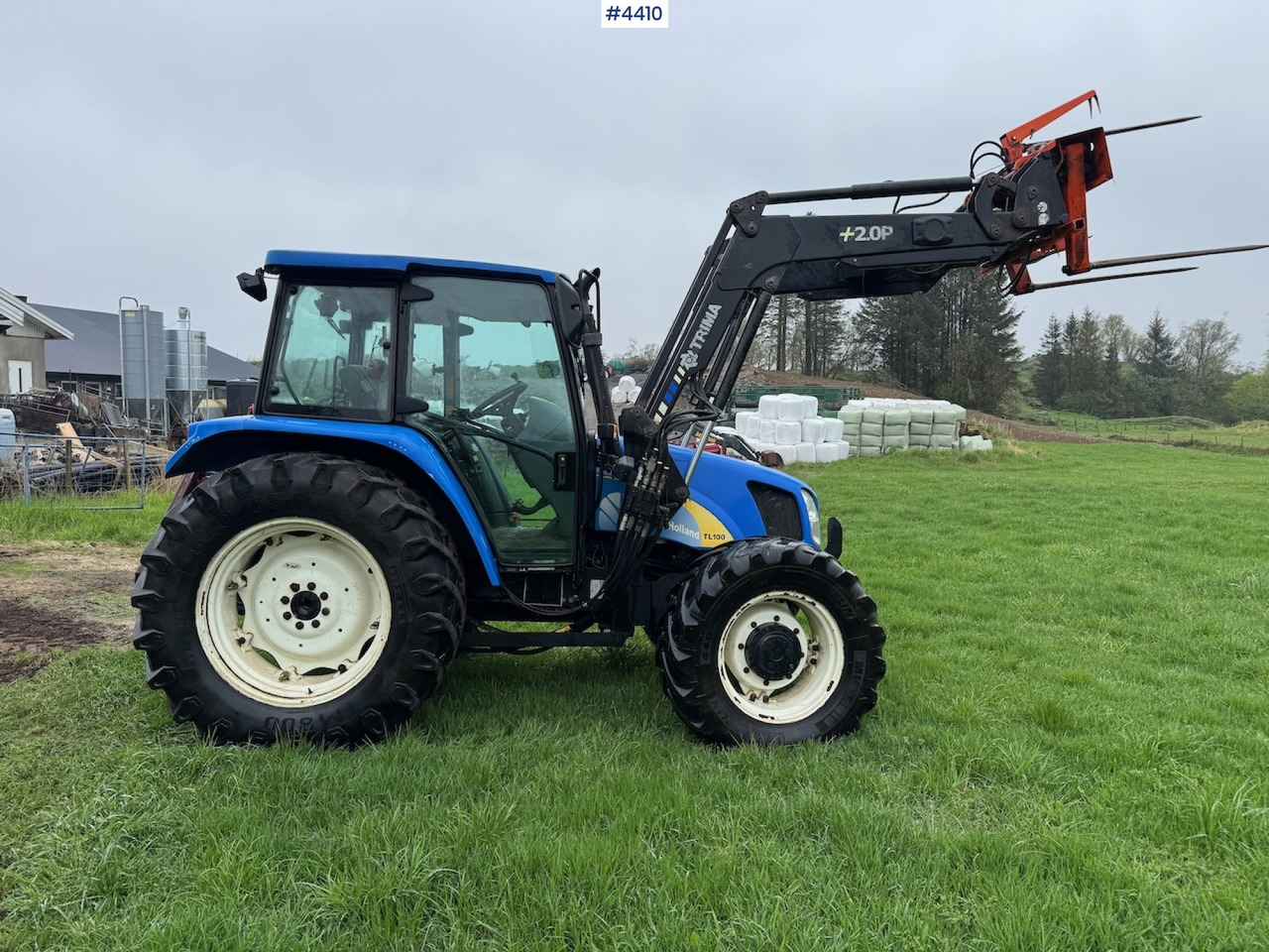 2006 New Holland TL100 A w/Front Loader. - טרקטור חקלאי: תמונה 3 2006 New Holland TL100 A w/Front Loader. - טרקטור חקלאי: תמונה 3