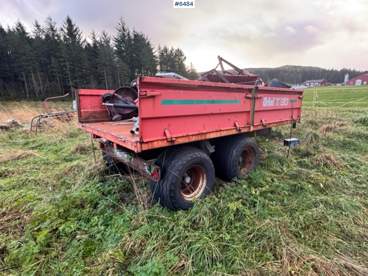 2006 Orkel T90 with high side extensions - קרון נגרר חקלאי: תמונה 5 2006 Orkel T90 with high side extensions - קרון נגרר חקלאי: תמונה 5