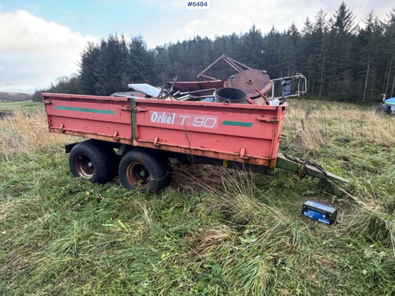 2006 Orkel T90 with high side extensions - קרון נגרר חקלאי: תמונה 4 2006 Orkel T90 with high side extensions - קרון נגרר חקלאי: תמונה 4