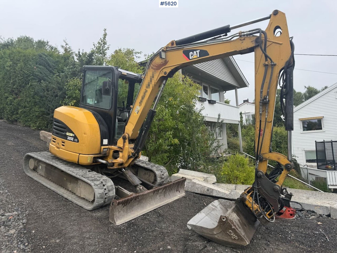 2008 CAT 305C CR Tracked Excavator with Tilt and 2 Buckets - מחפר: תמונה 1 2008 CAT 305C CR Tracked Excavator with Tilt and 2 Buckets - מחפר: תמונה 1