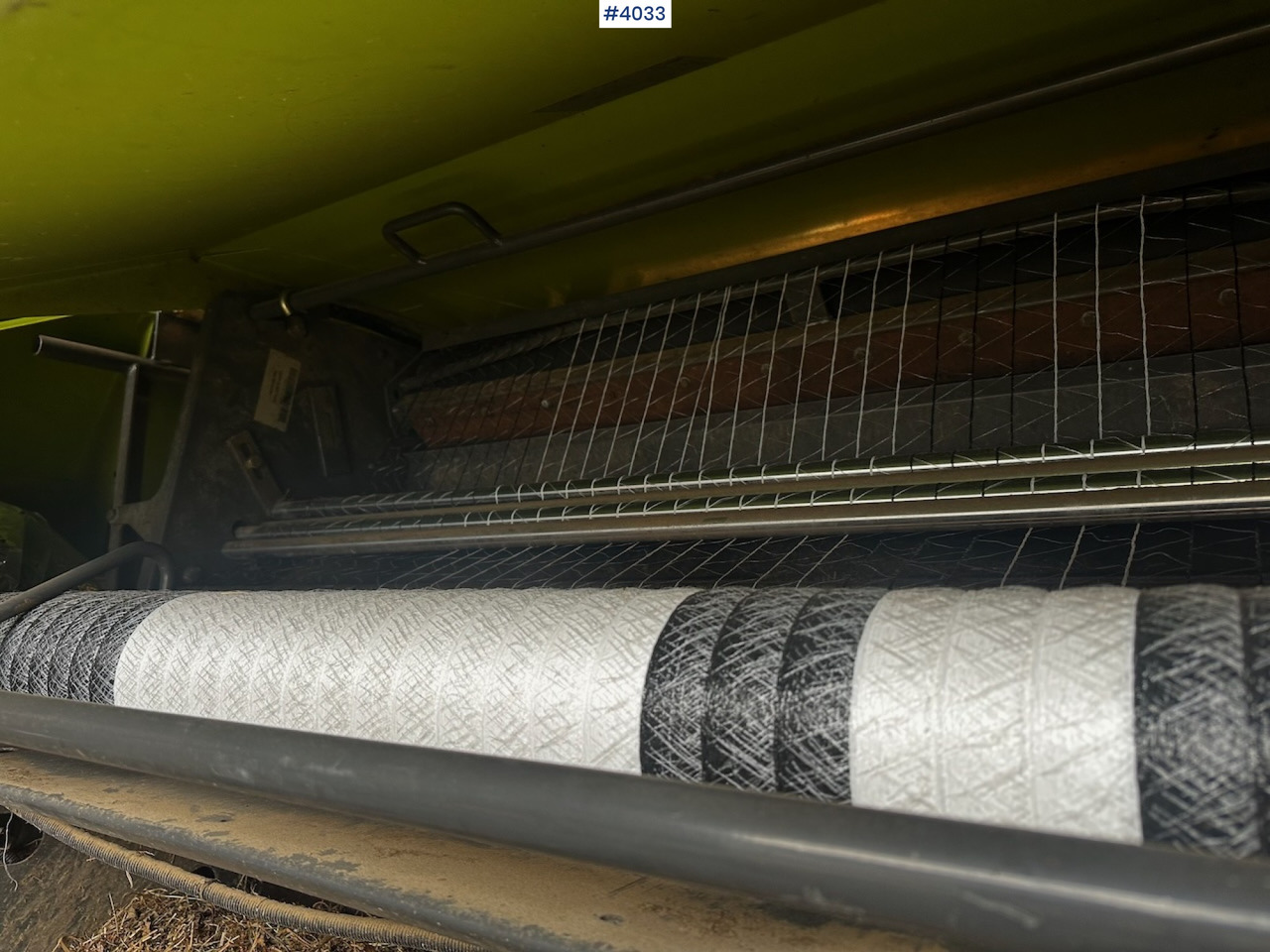 ציוד חציר ומספוא 2008 Claas rollant 355 uniwrap round baler press: תמונה 16