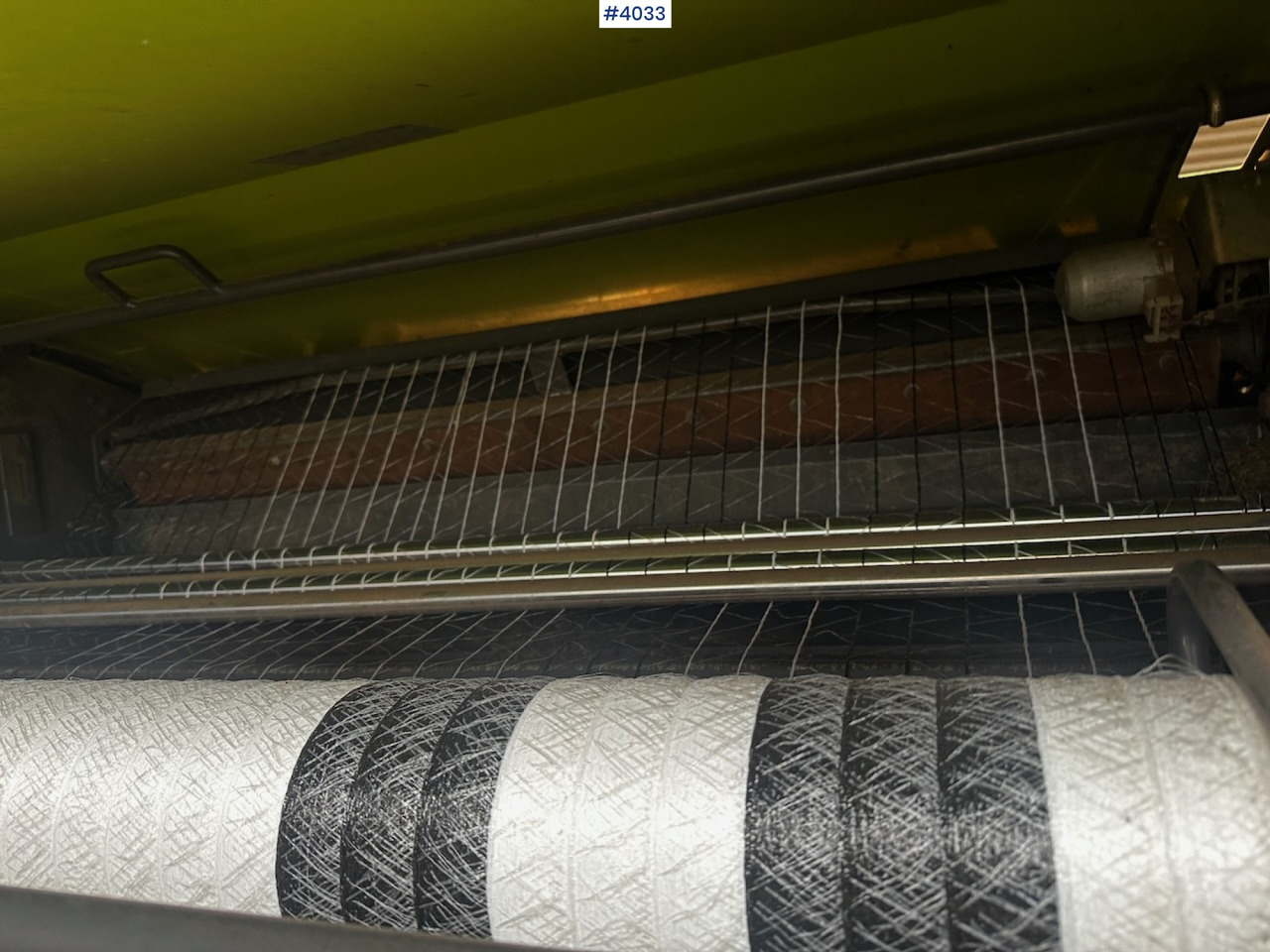 ציוד חציר ומספוא 2008 Claas rollant 355 uniwrap round baler press: תמונה 17