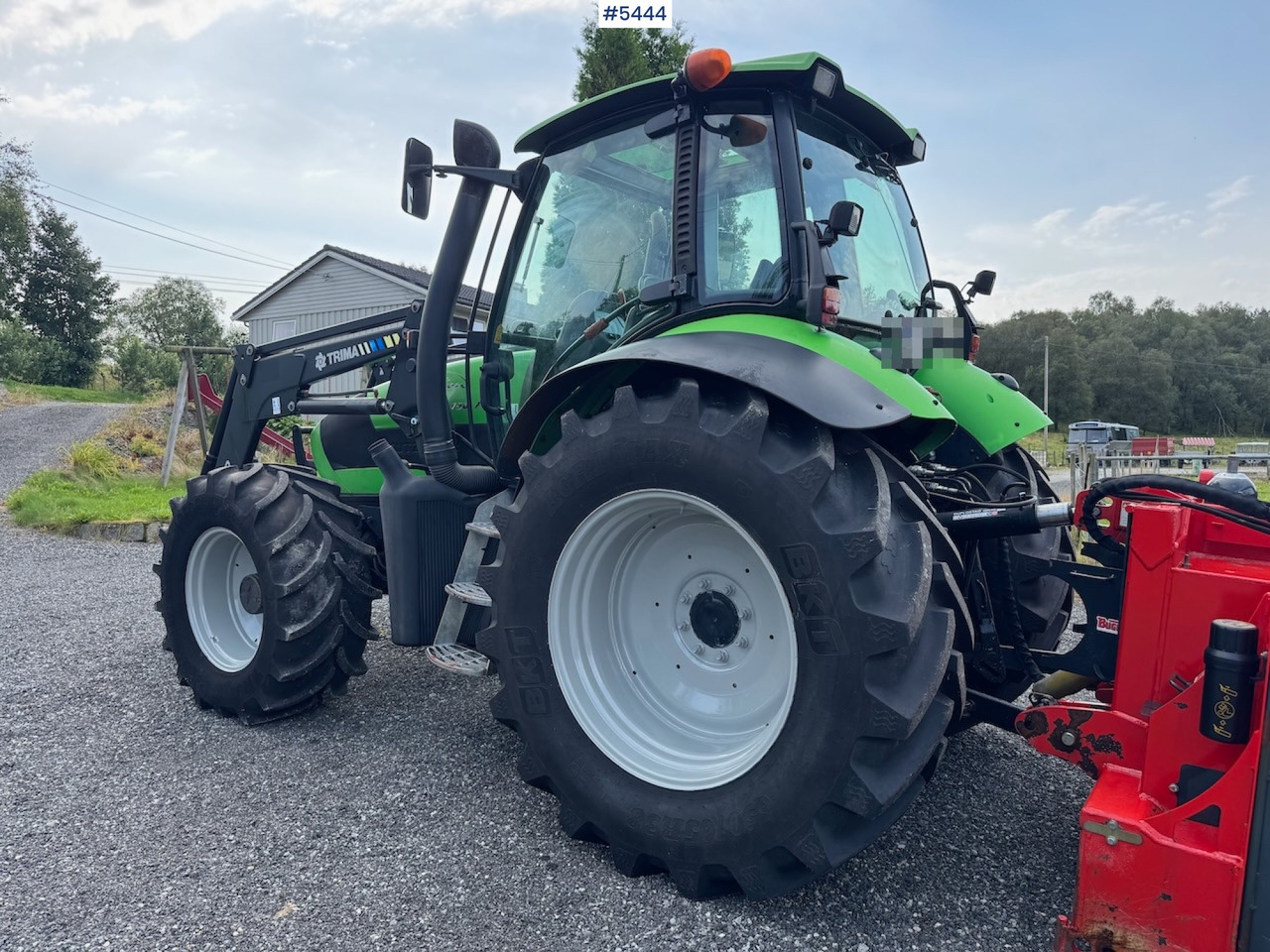 טרקטור חקלאי 2008 Deutz Fahr Agrotron 150.7 w/ front loader.: תמונה 8