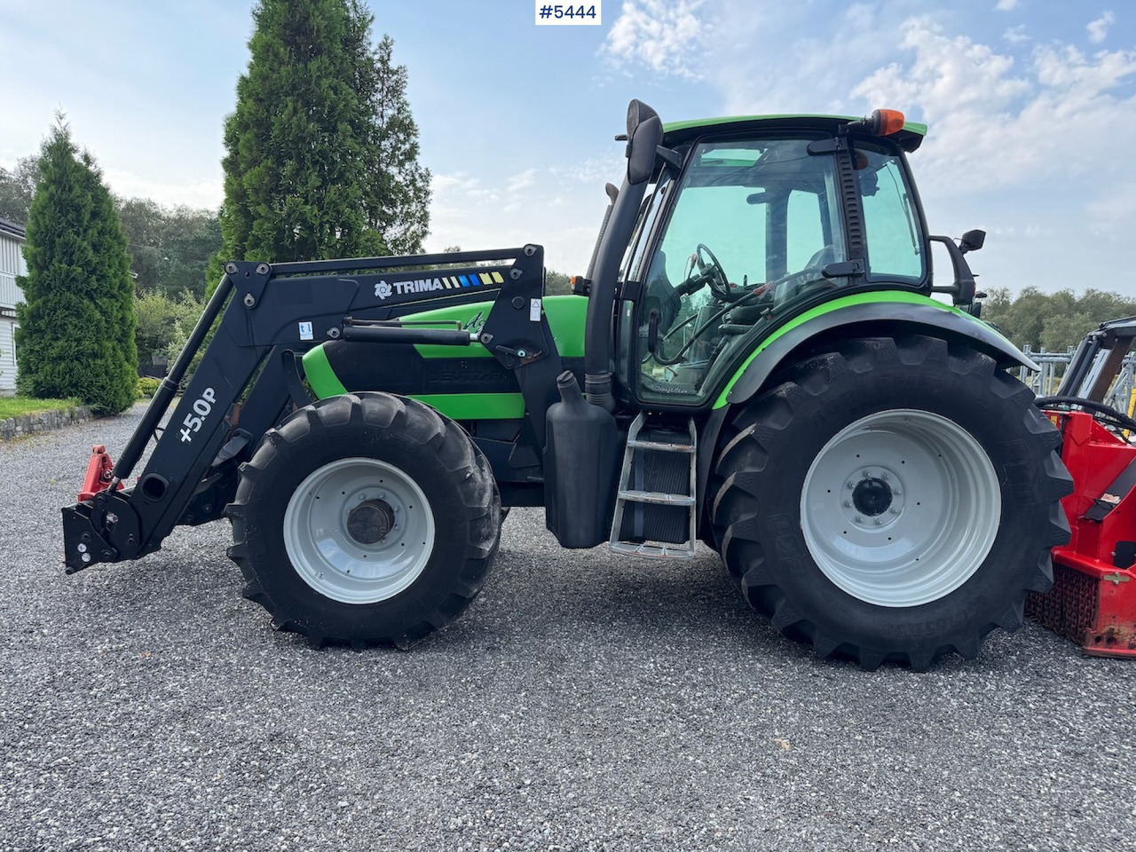 טרקטור חקלאי 2008 Deutz Fahr Agrotron 150.7 w/ front loader.: תמונה 9